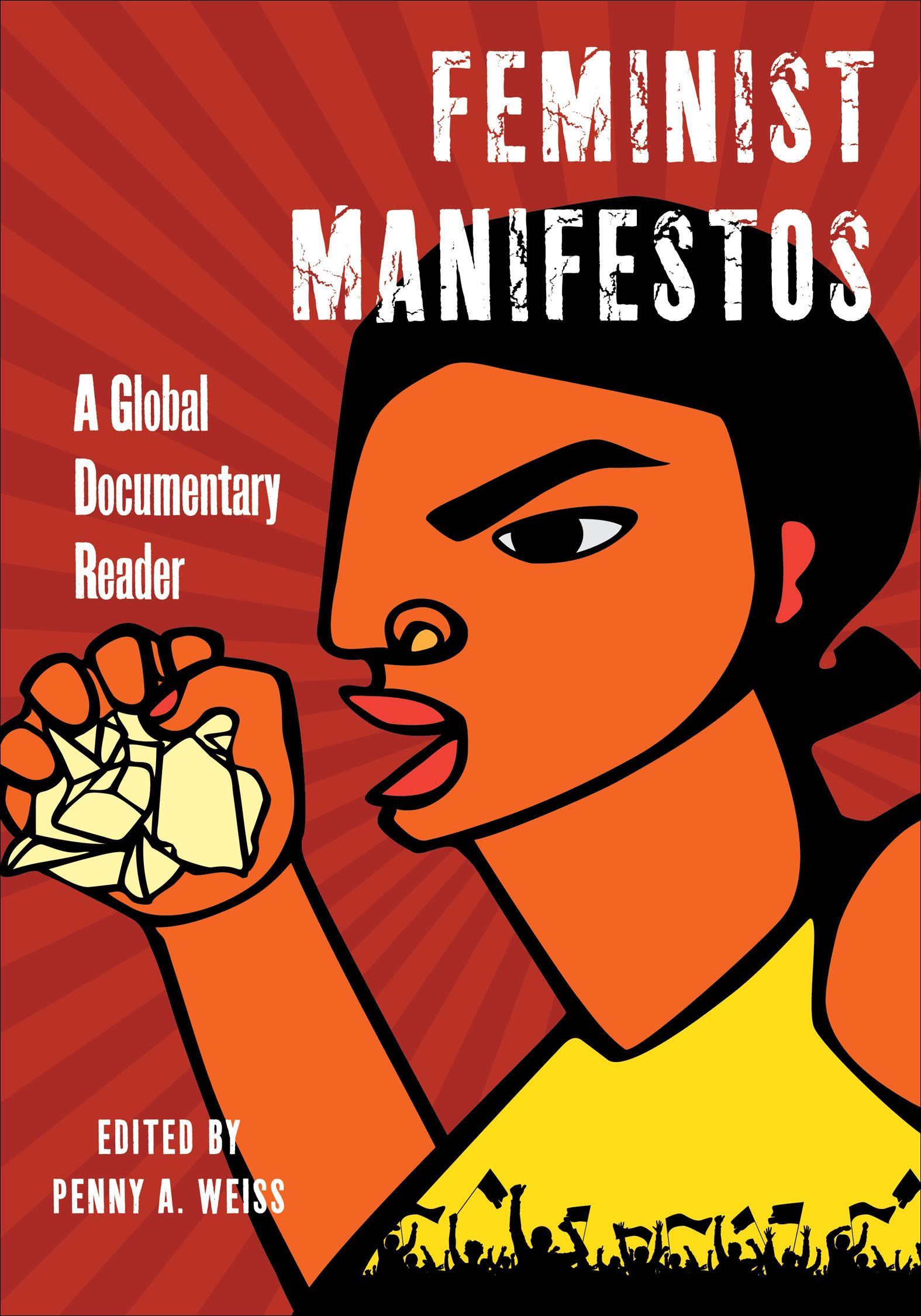 This image is the cover for the book Feminist Manifestos, Biopolitics