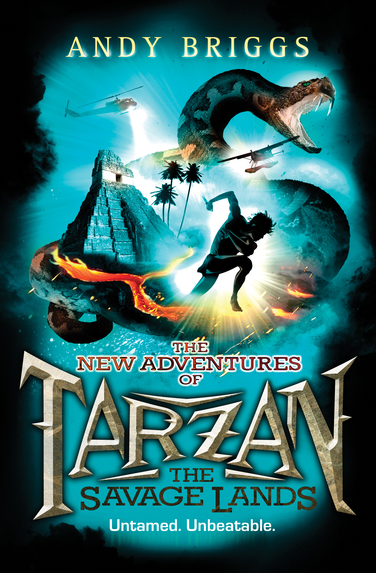 This image is the cover for the book Savage Lands, The Tarzan Trilogy