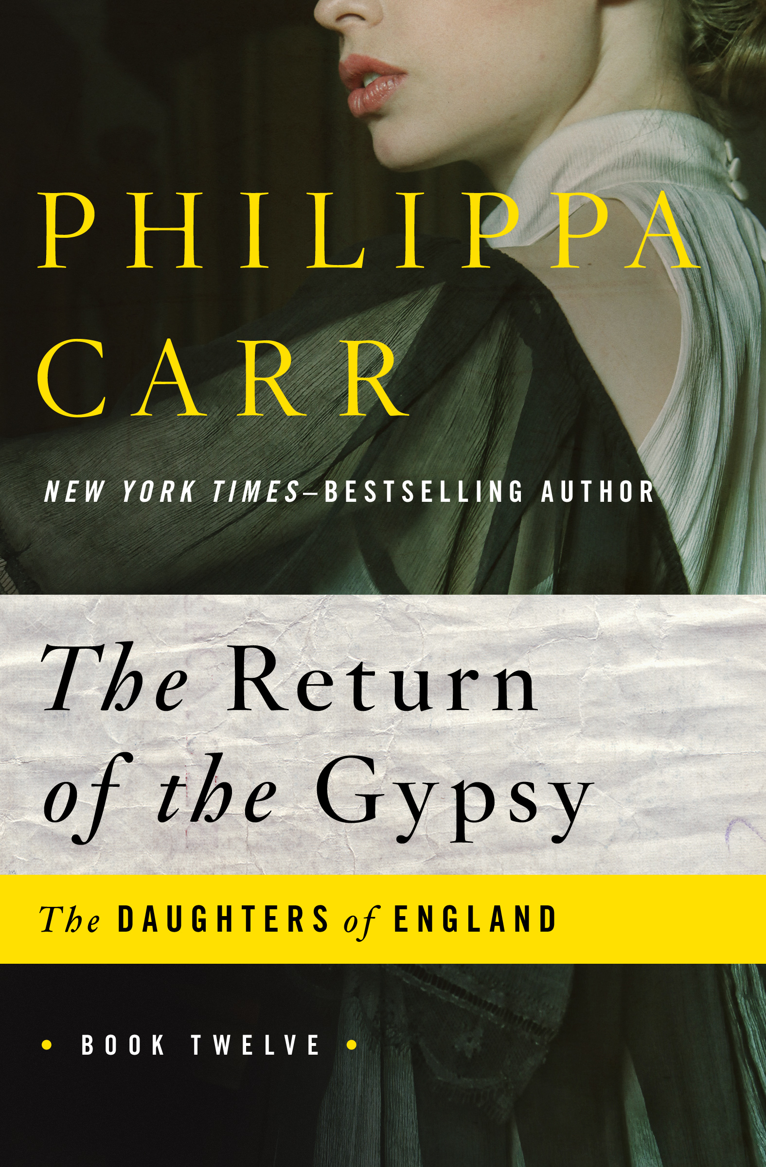 This image is the cover for the book Return of the Gypsy, The Daughters of England