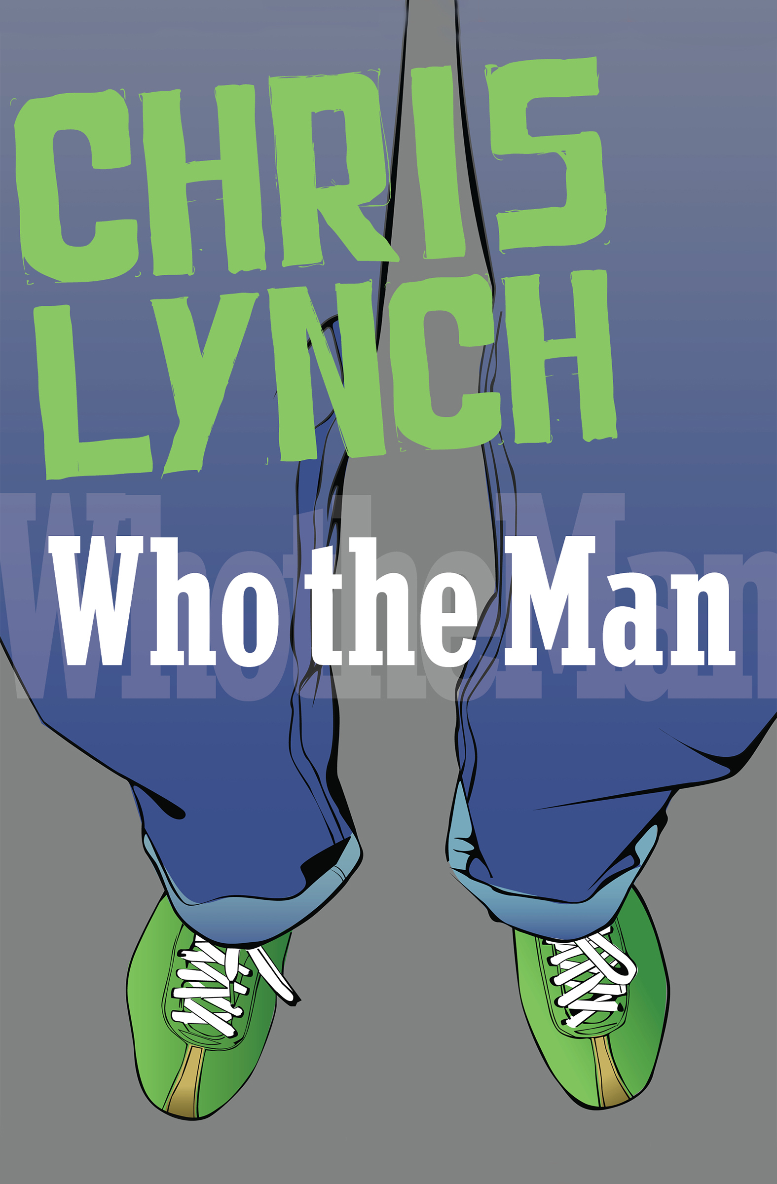 This image is the cover for the book Who the Man