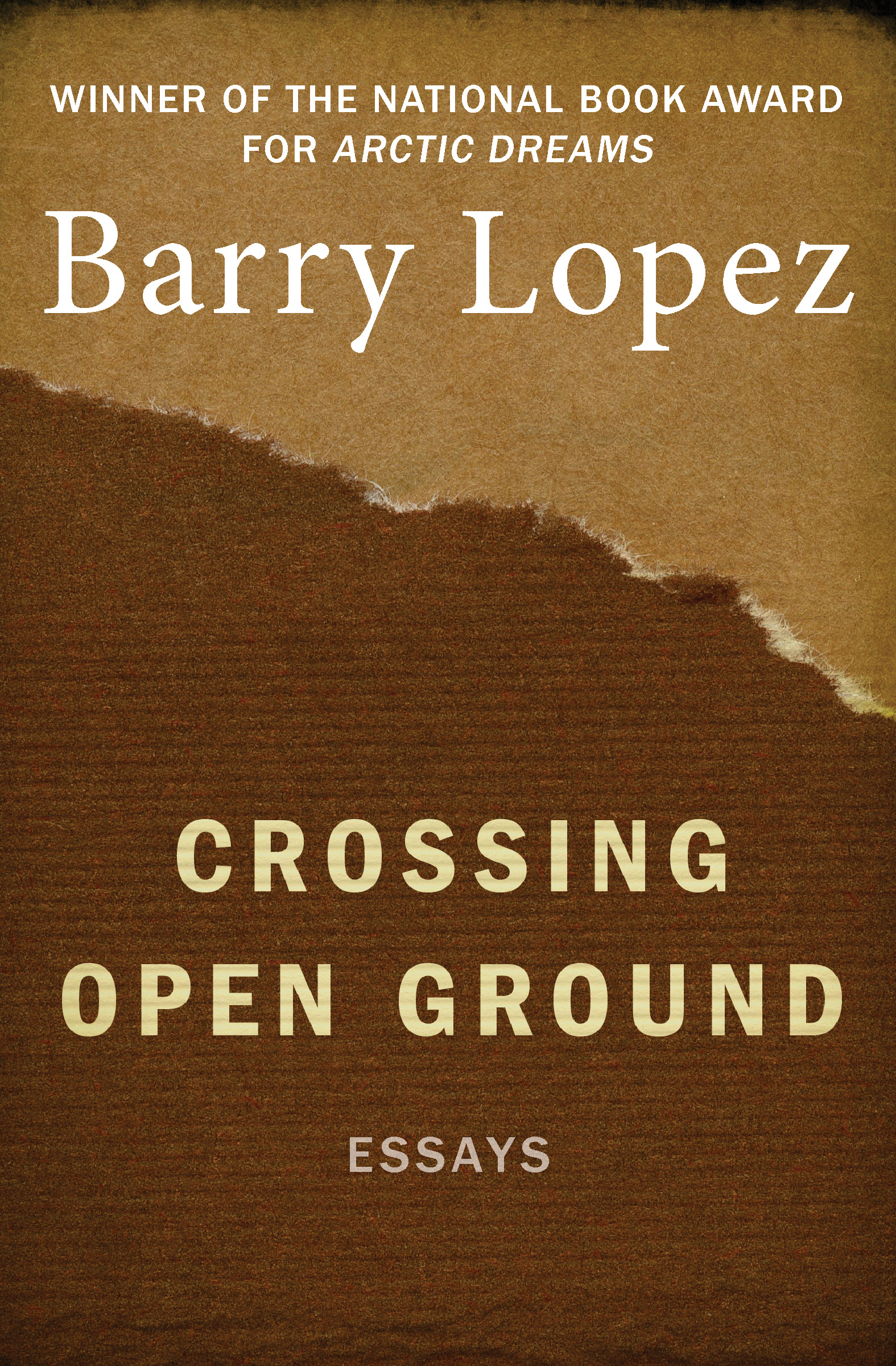 This image is the cover for the book Crossing Open Ground