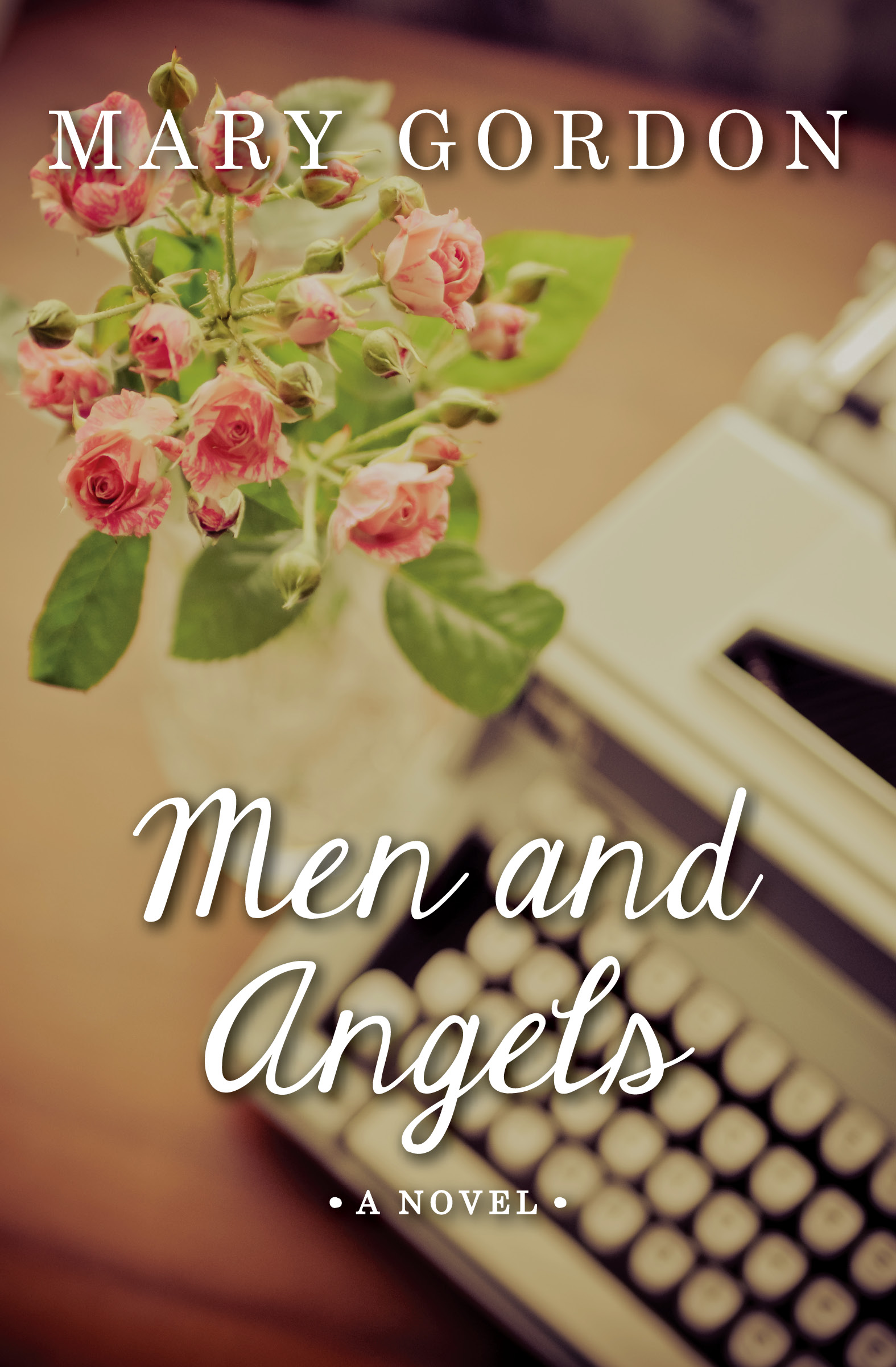 This image is the cover for the book Men and Angels
