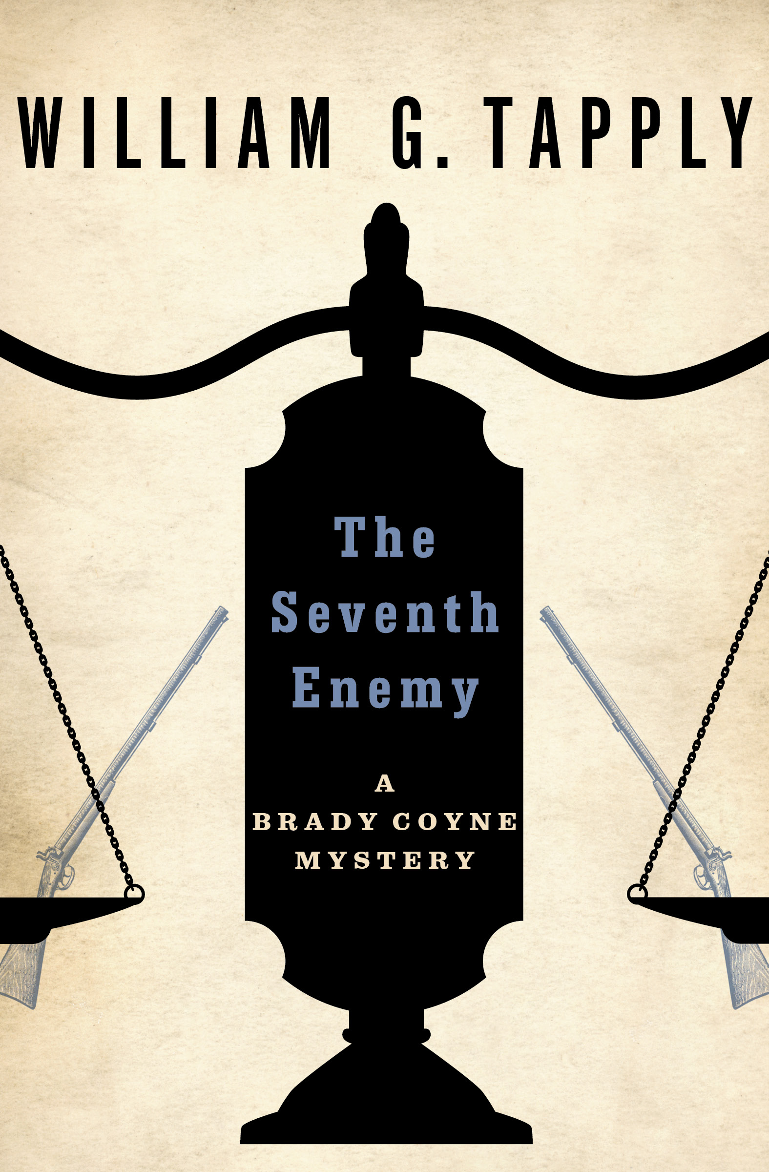 This image is the cover for the book Seventh Enemy, The Brady Coyne Mysteries