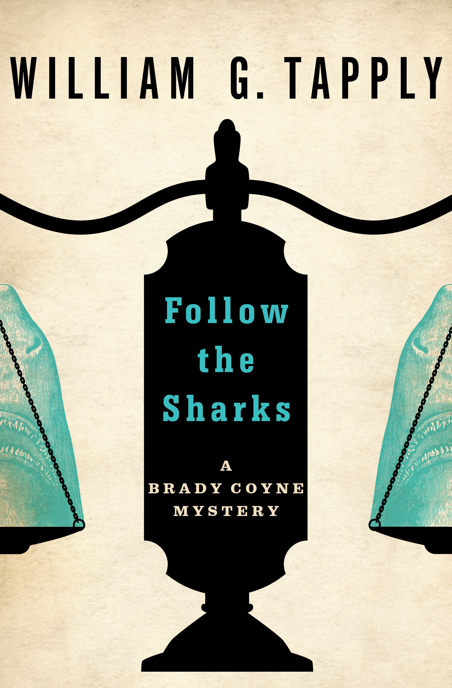 This image is the cover for the book Follow the Sharks, The Brady Coyne Mysteries