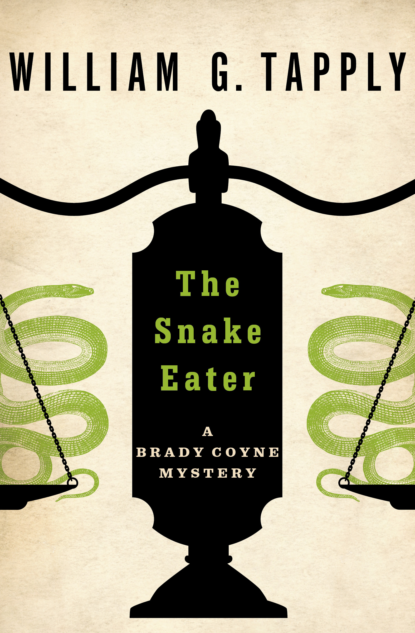 This image is the cover for the book Snake Eater, The Brady Coyne Mysteries