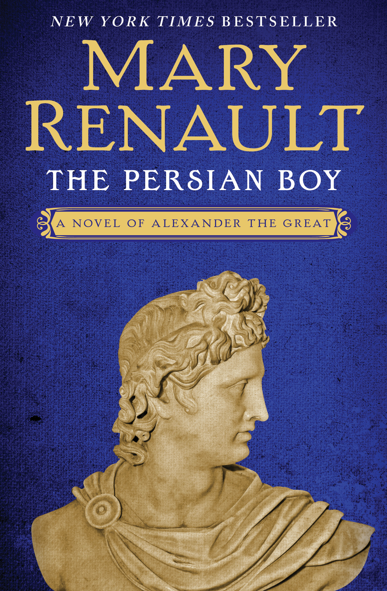 This image is the cover for the book Persian Boy, The Novels of Alexander the Great