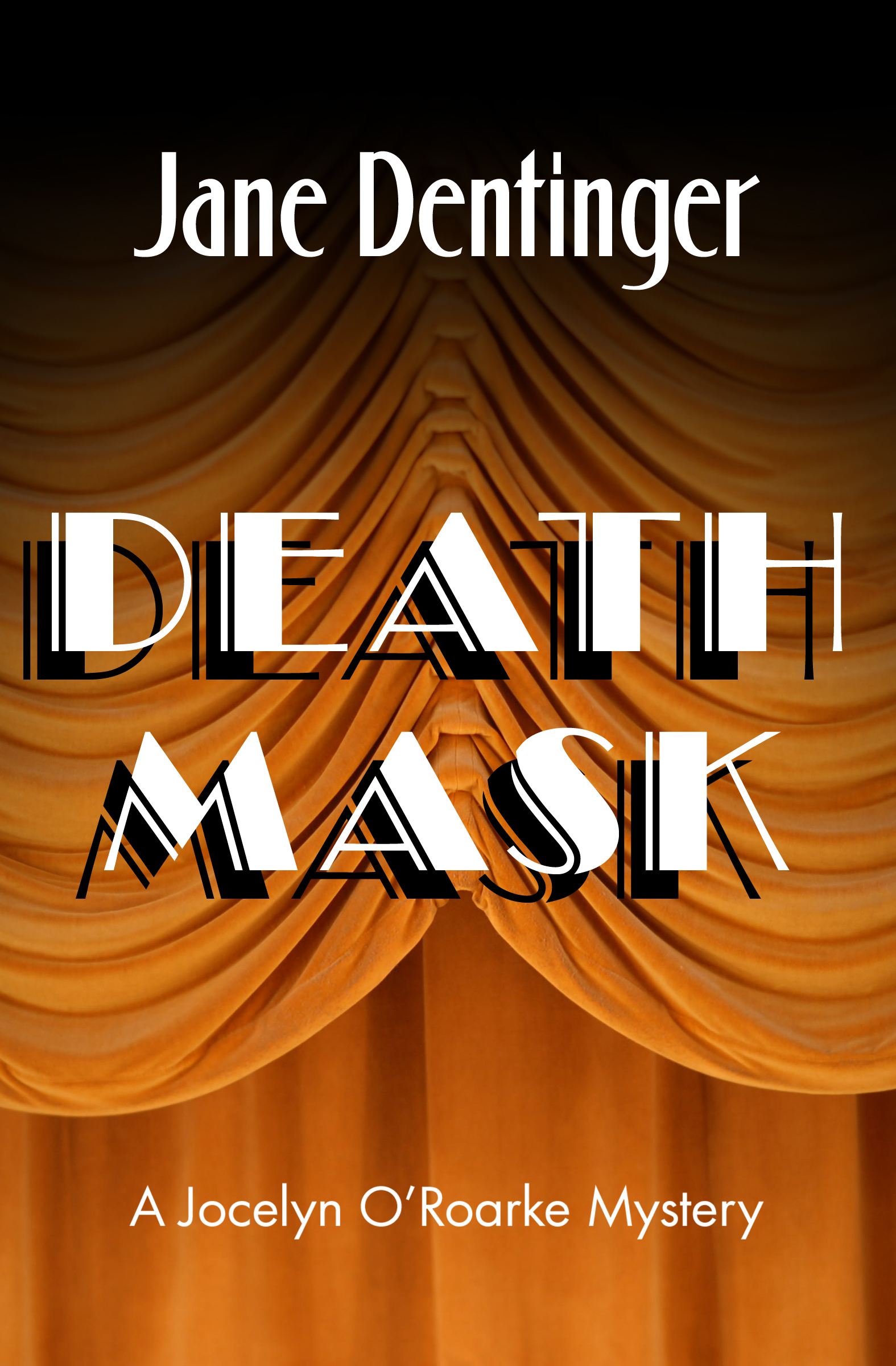 This image is the cover for the book Death Mask, The Jocelyn O'Roarke Mysteries