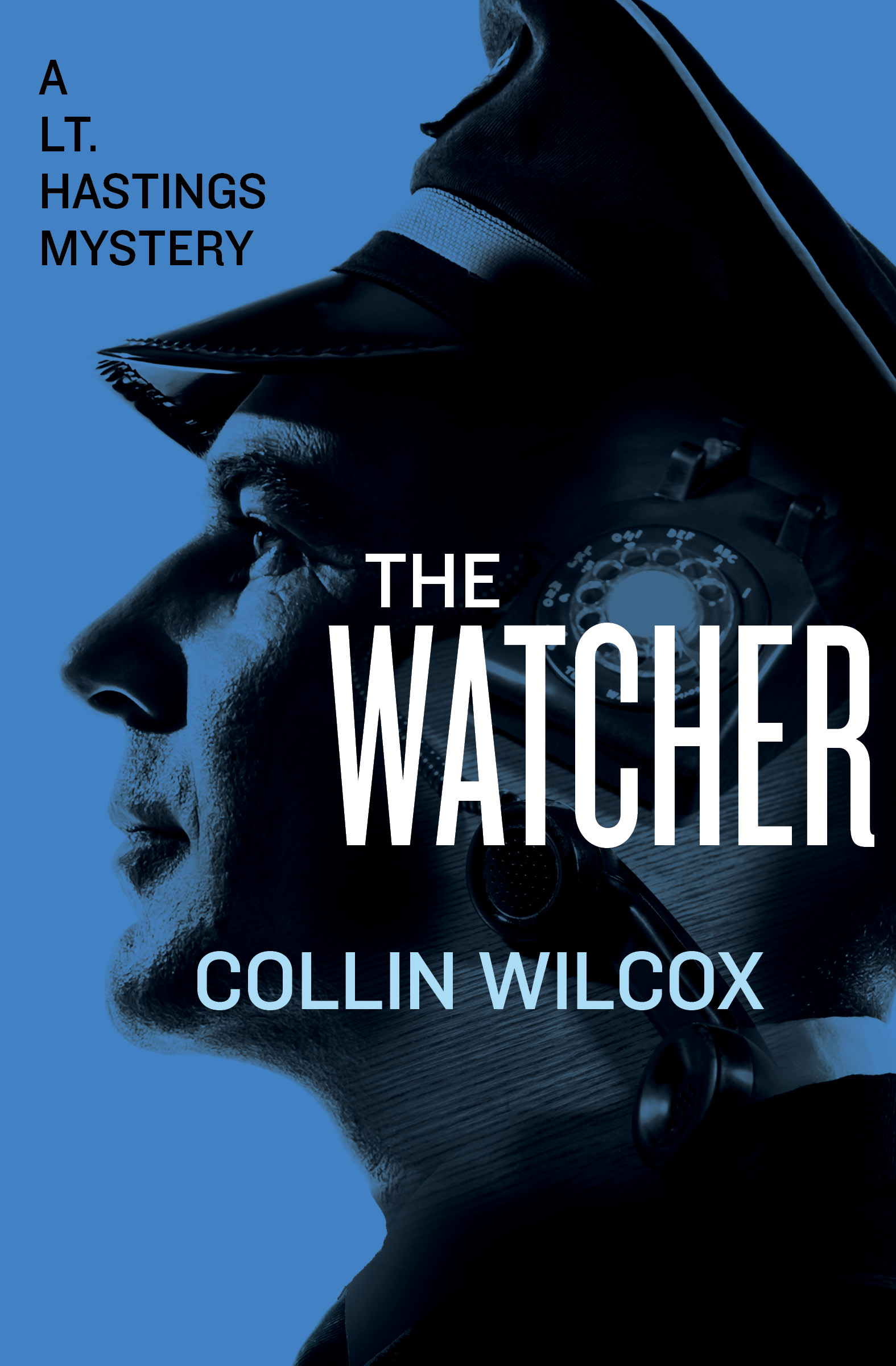 This image is the cover for the book Watcher, The Lt. Hastings Mysteries