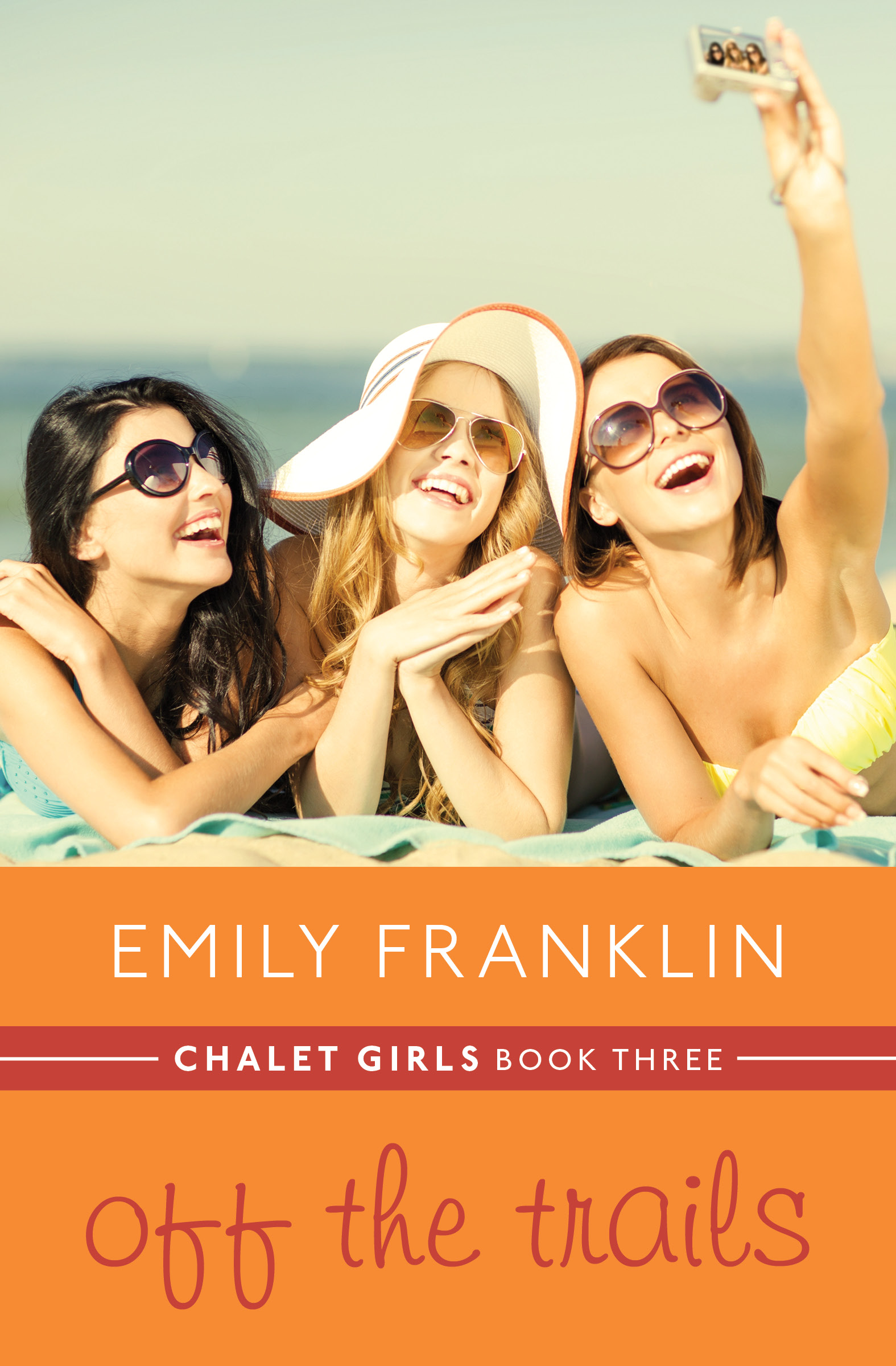 This image is the cover for the book Off the Trails, Chalet Girls