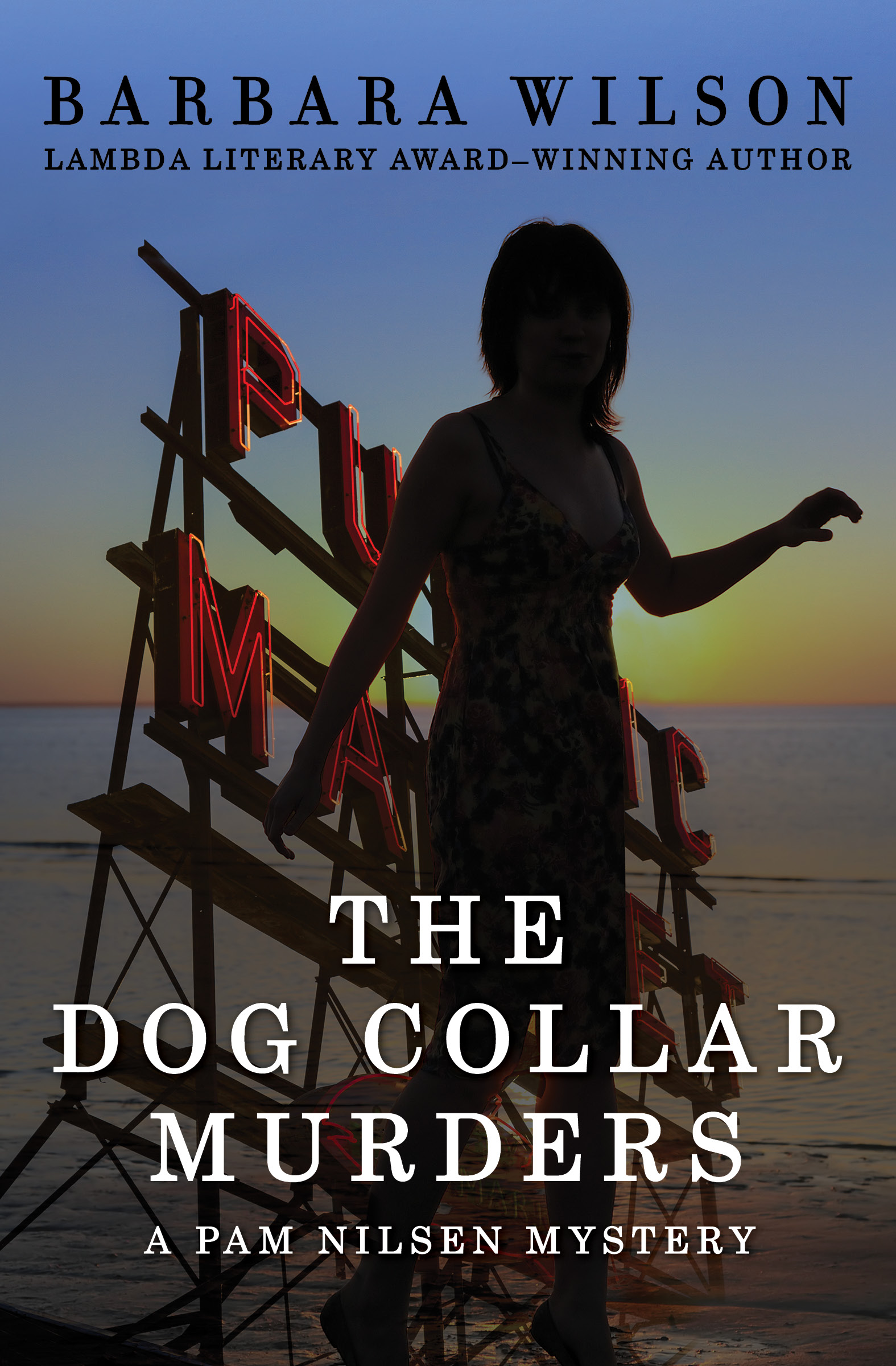 This image is the cover for the book Dog Collar Murders, The Pam Nilsen Mysteries