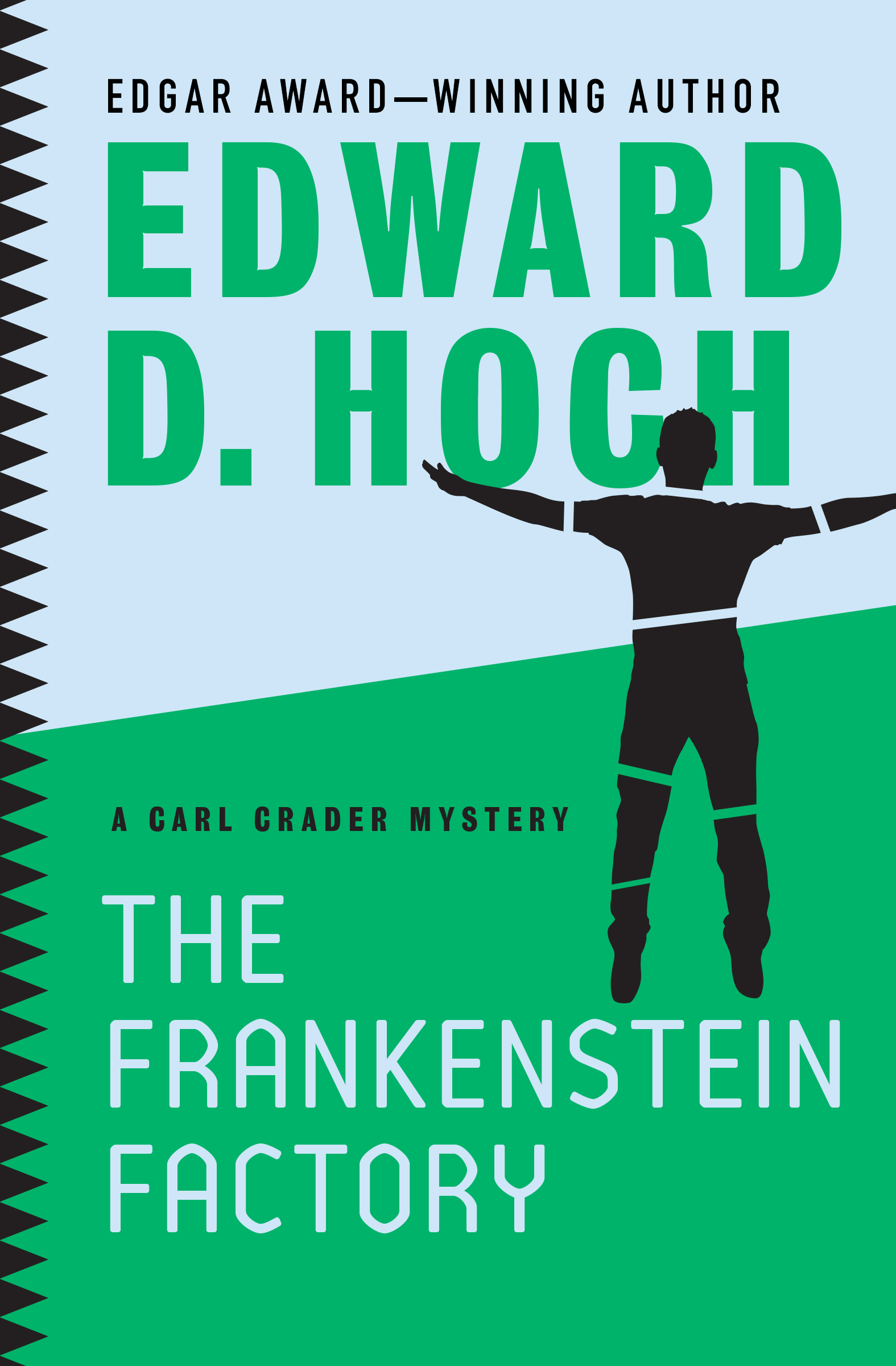This image is the cover for the book Frankenstein Factory, The Carl Crader Mysteries