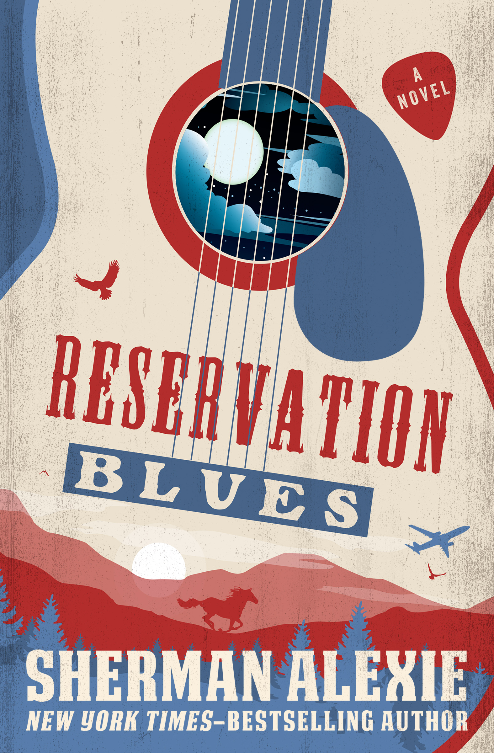 This image is the cover for the book Reservation Blues