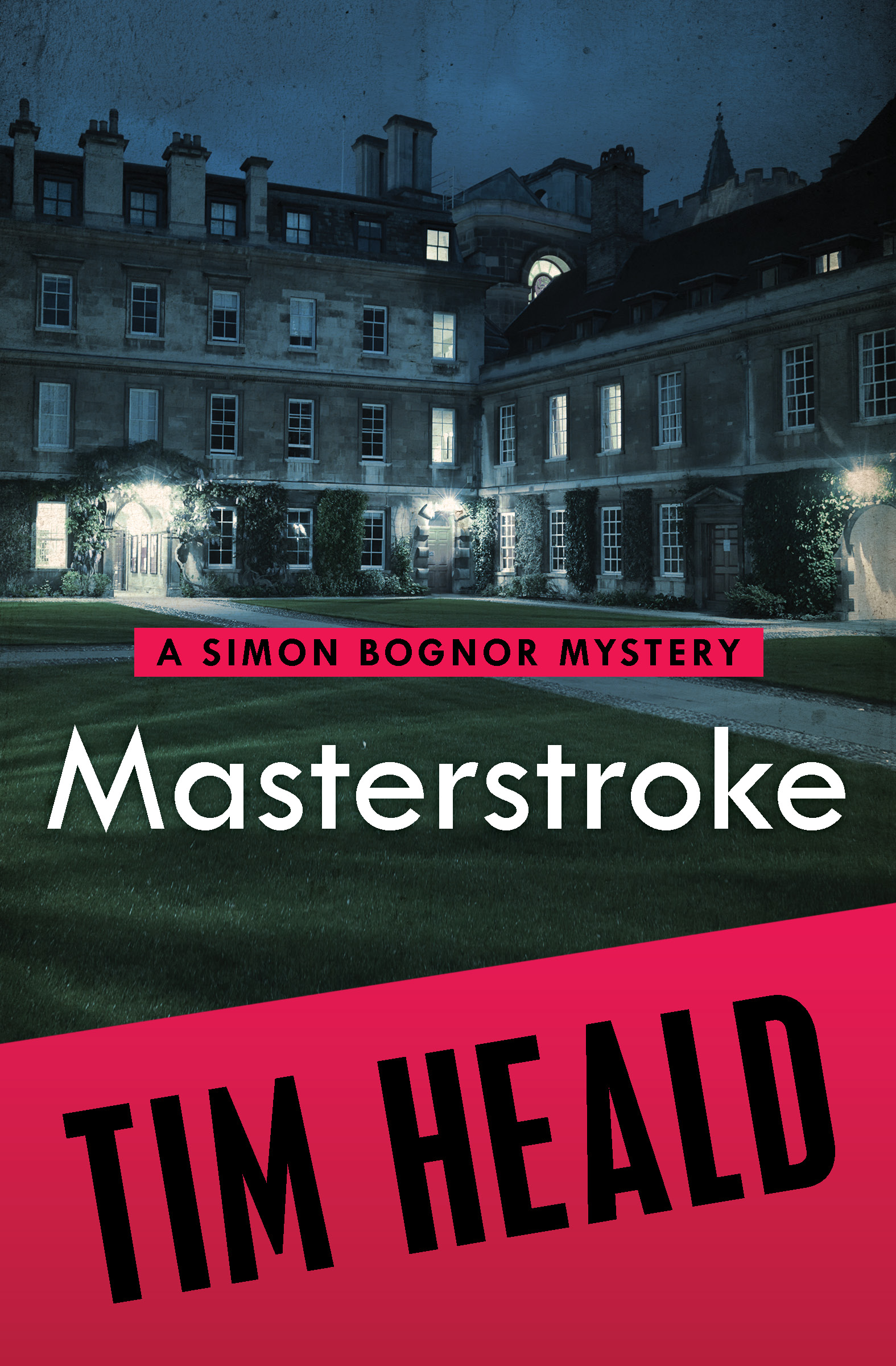 This image is the cover for the book Masterstroke, The Simon Bognor Mysteries