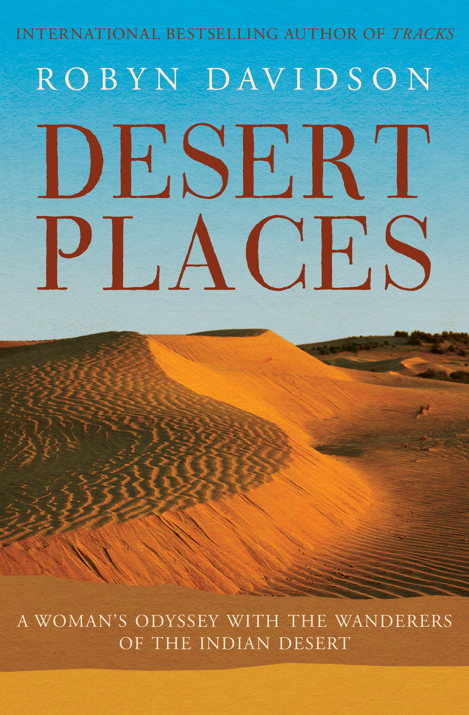 This image is the cover for the book Desert Places