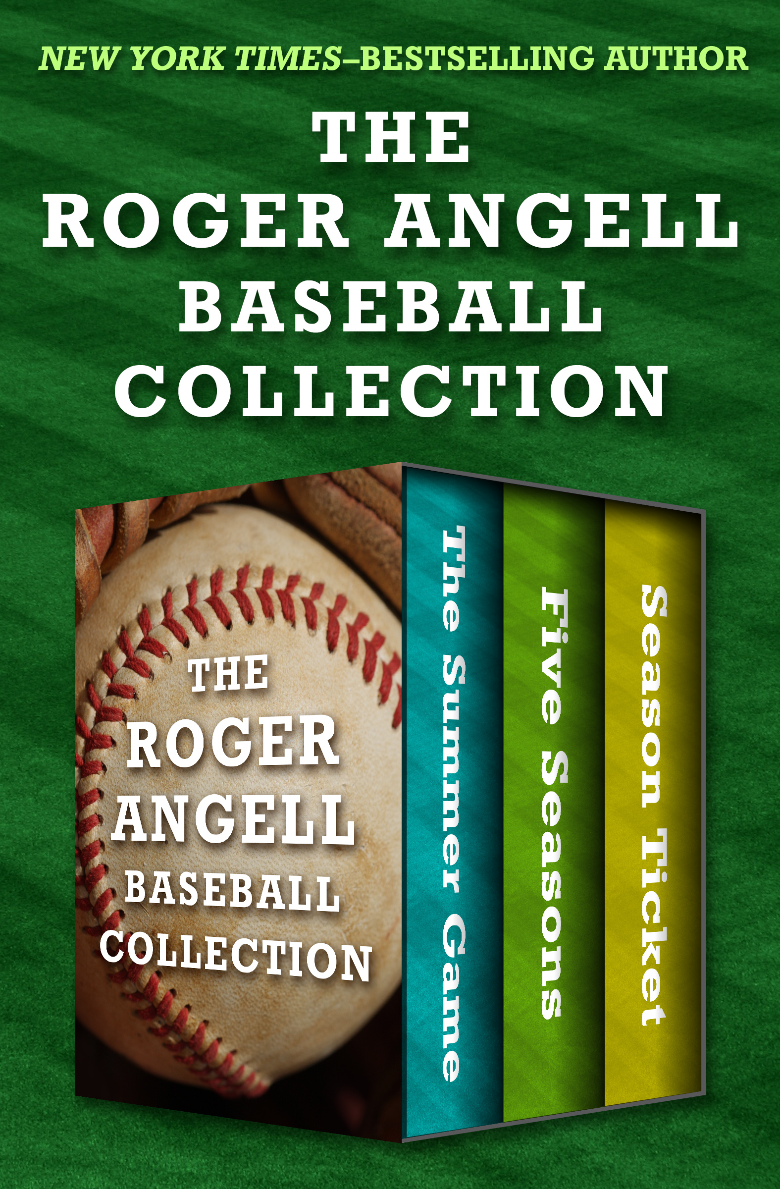 This image is the cover for the book Roger Angell Baseball Collection