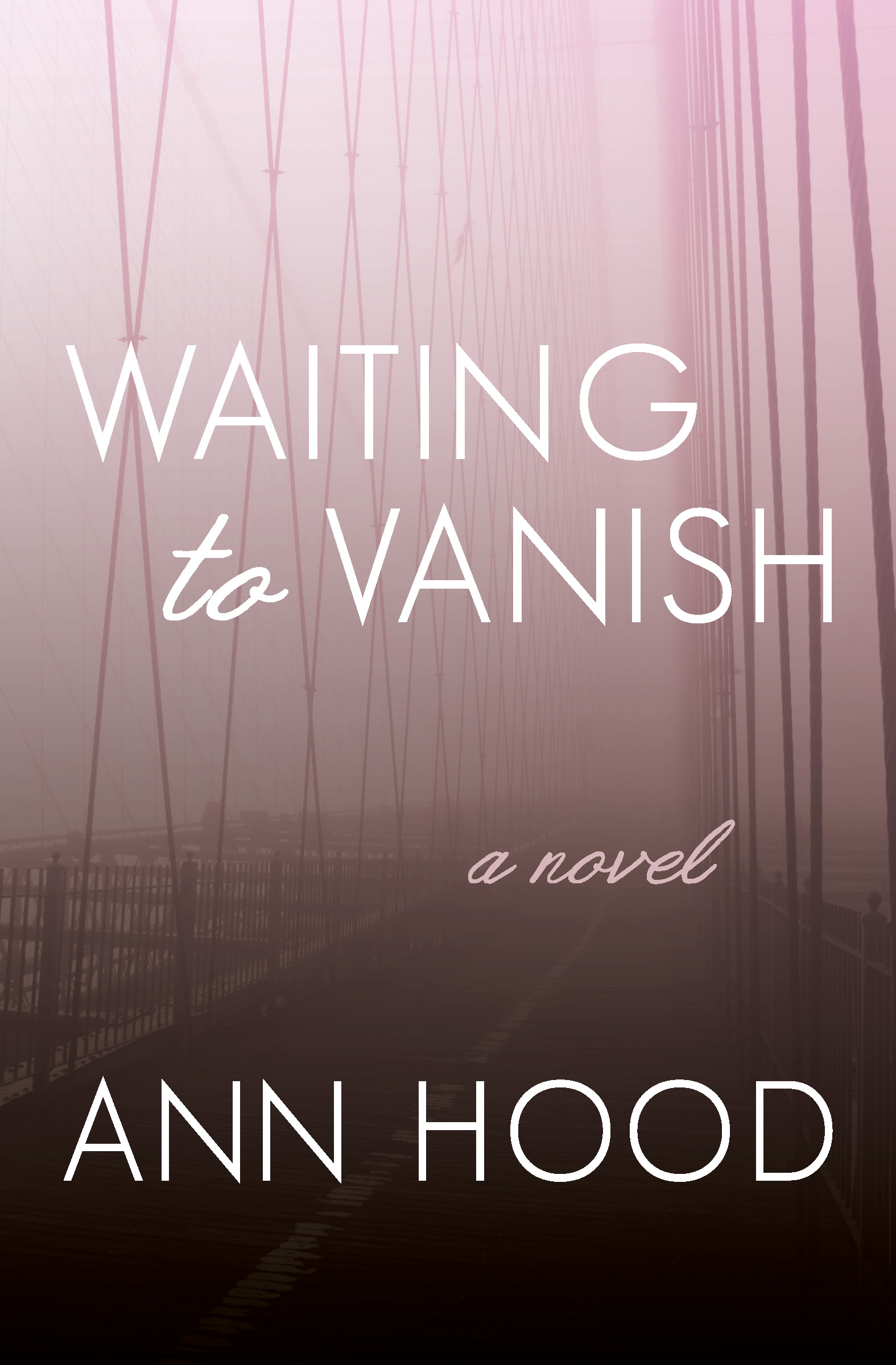 This image is the cover for the book Waiting to Vanish