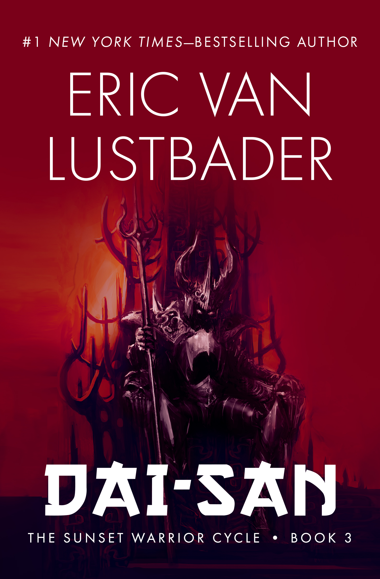 This image is the cover for the book Dai-San, The Sunset Warrior Cycle