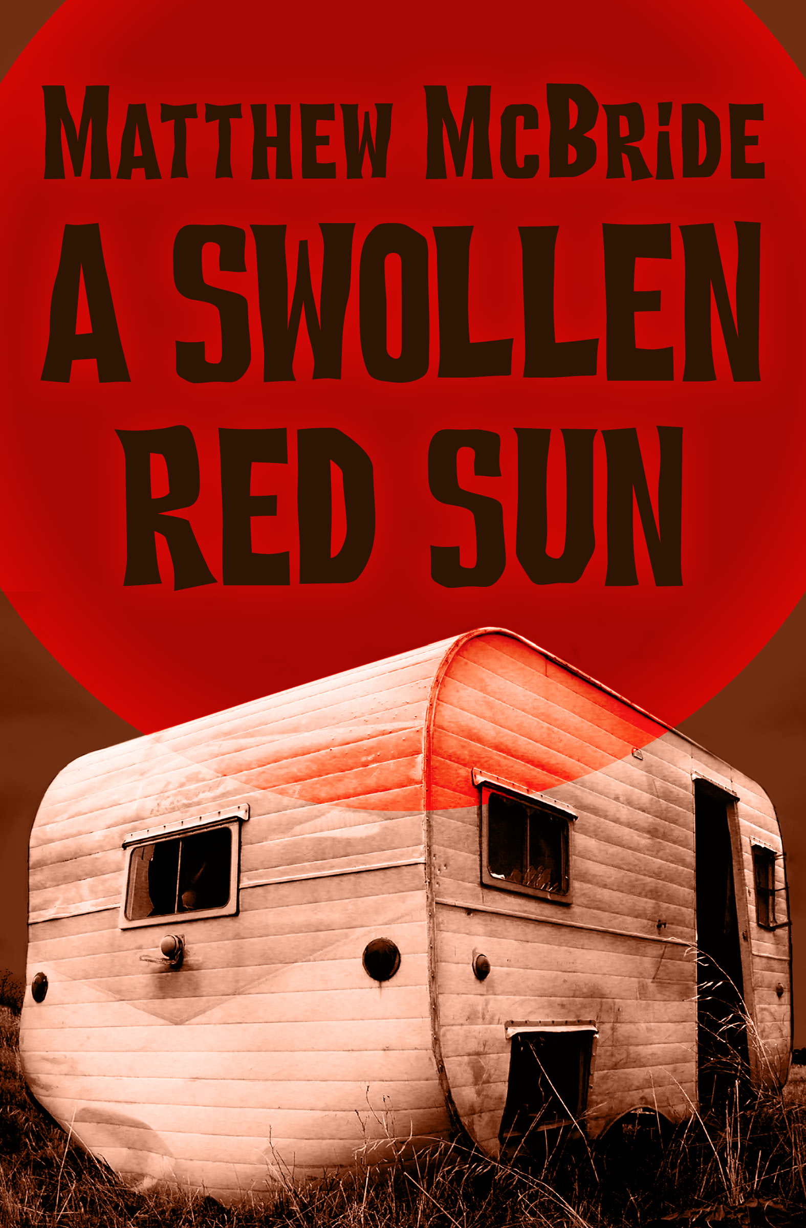 This image is the cover for the book Swollen Red Sun