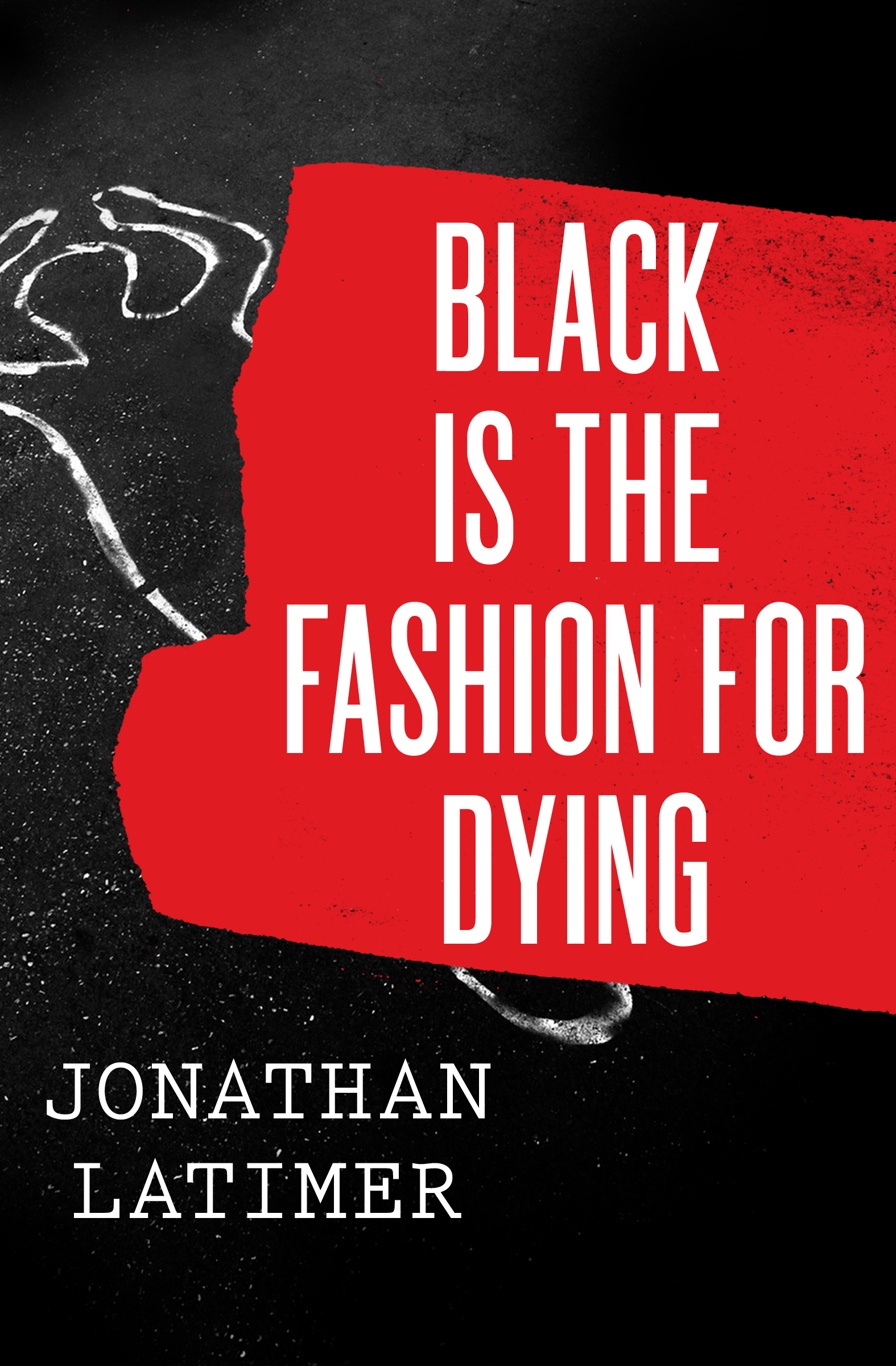 This image is the cover for the book Black Is the Fashion for Dying