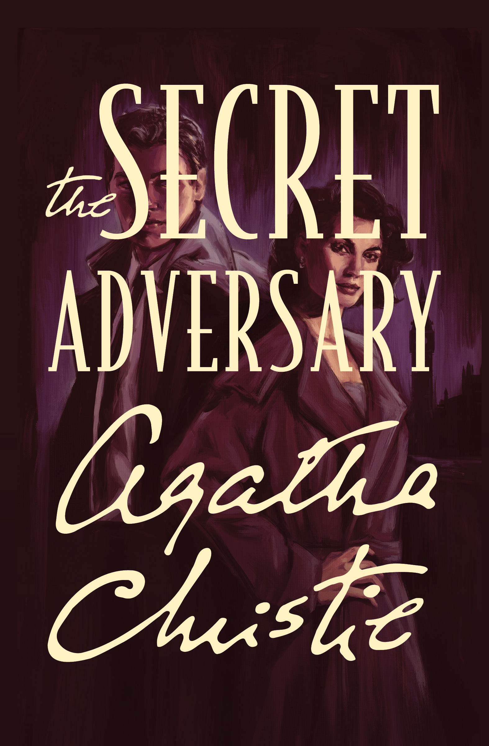 This image is the cover for the book Secret Adversary, Tommy & Tuppence