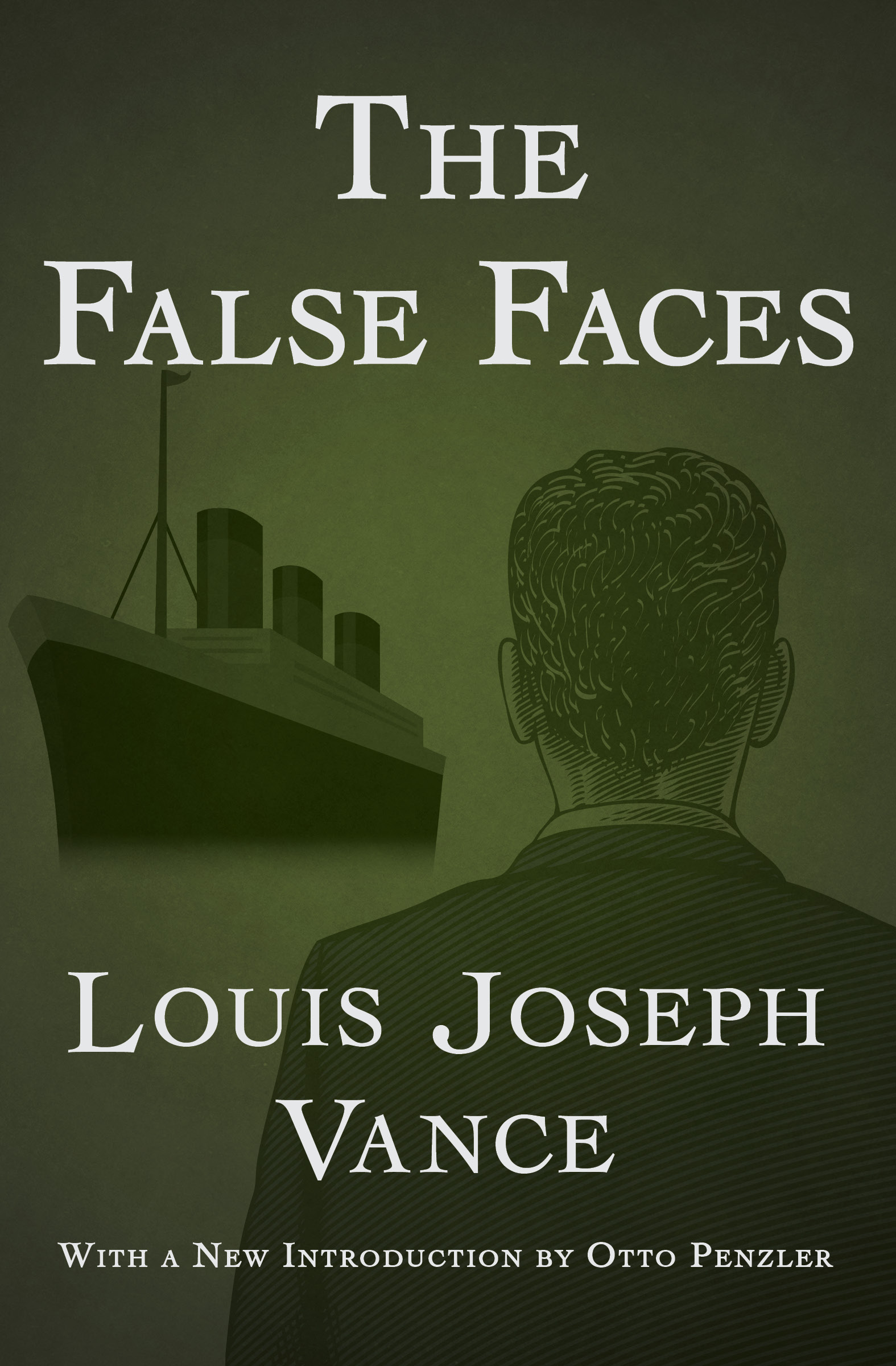 This image is the cover for the book False Faces, Lone Wolf