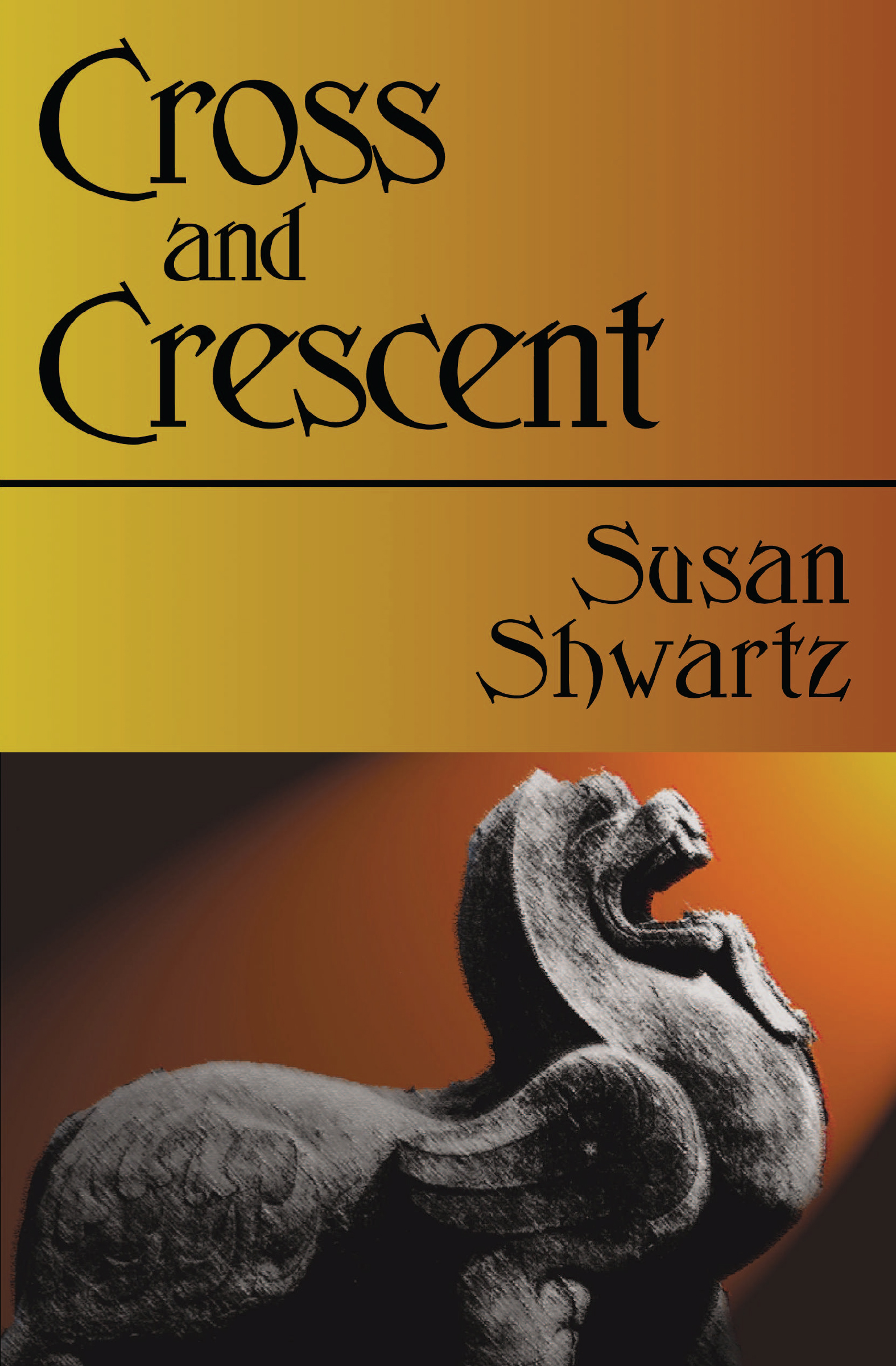 This image is the cover for the book Cross and Crescent