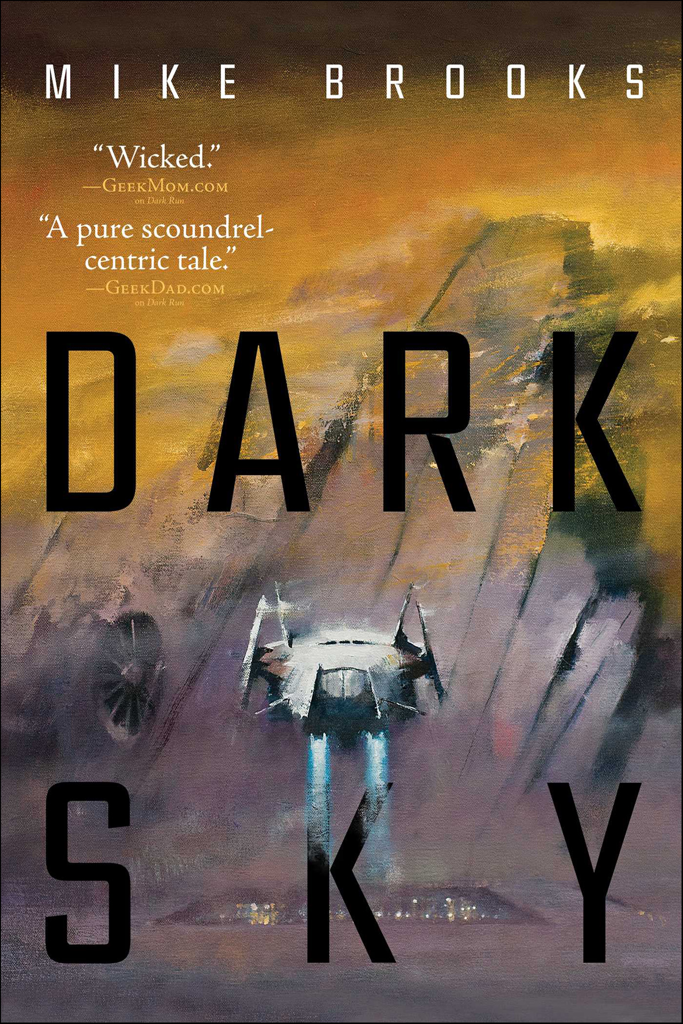 This image is the cover for the book Dark Sky, Keiko