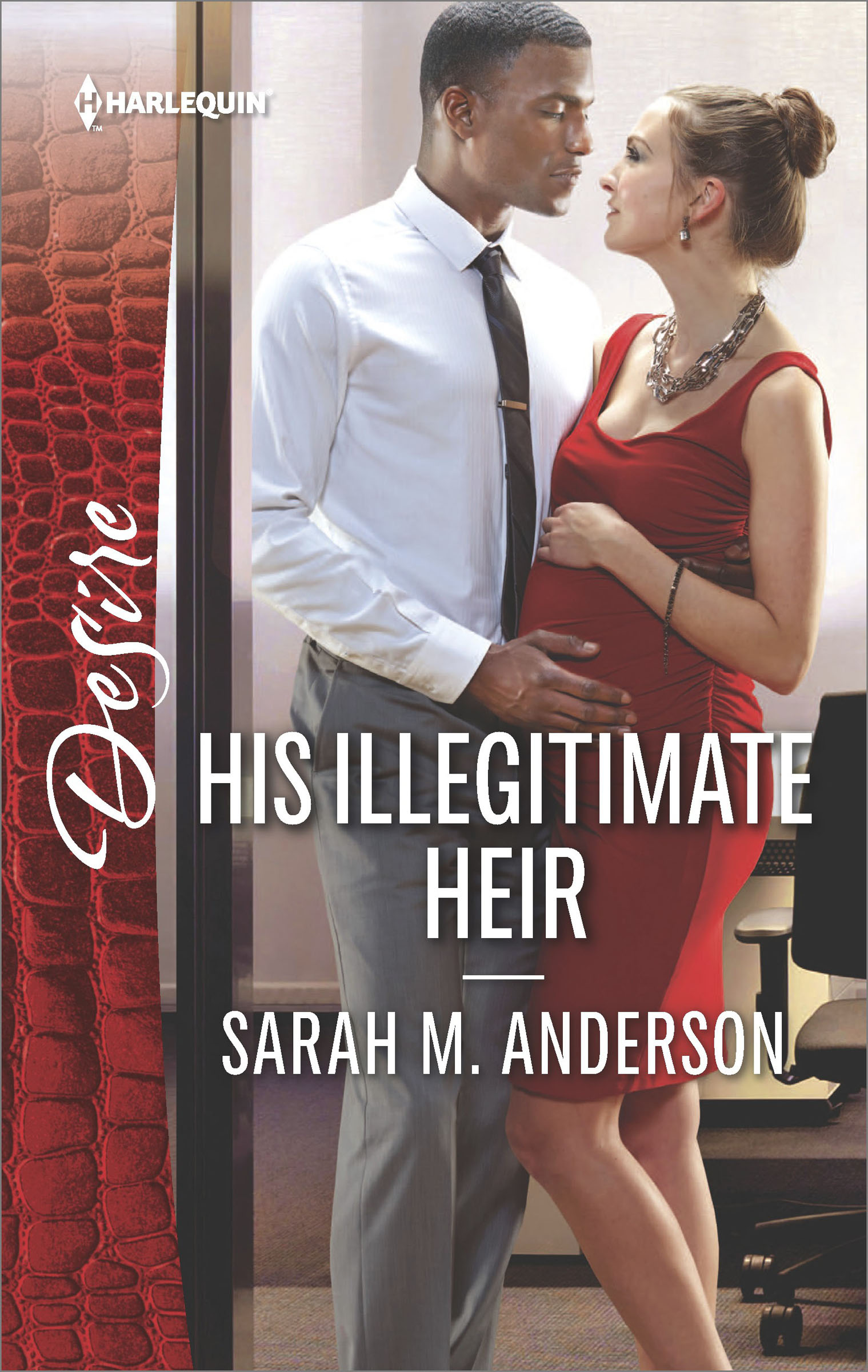This image is the cover for the book His Illegitimate Heir, The Beaumont Heirs
