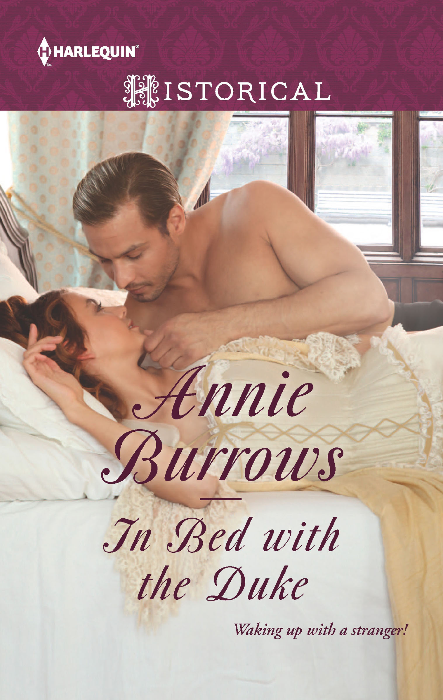 This image is the cover for the book In Bed with the Duke