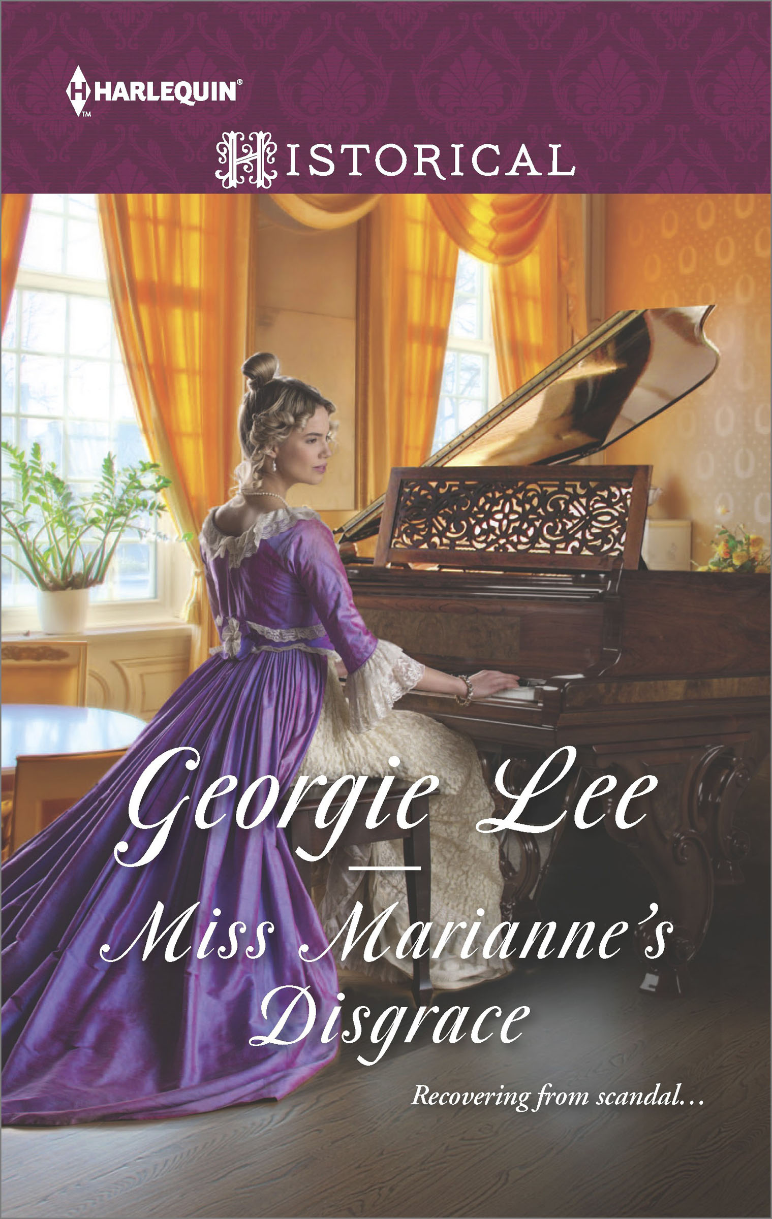 This image is the cover for the book Miss Marianne's Disgrace