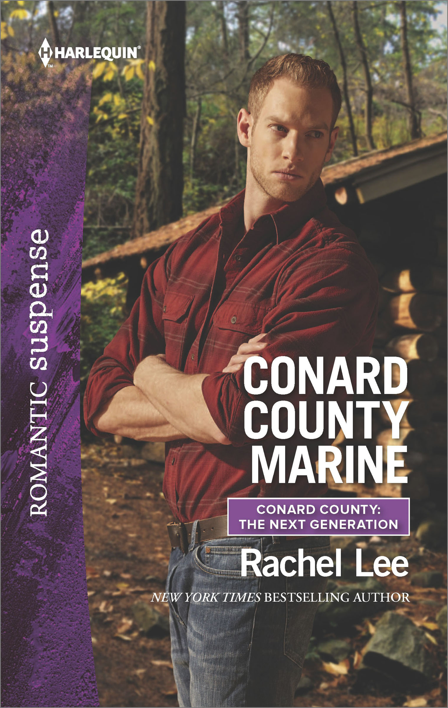 This image is the cover for the book Conard County Marine, Conard County: The Next Generation