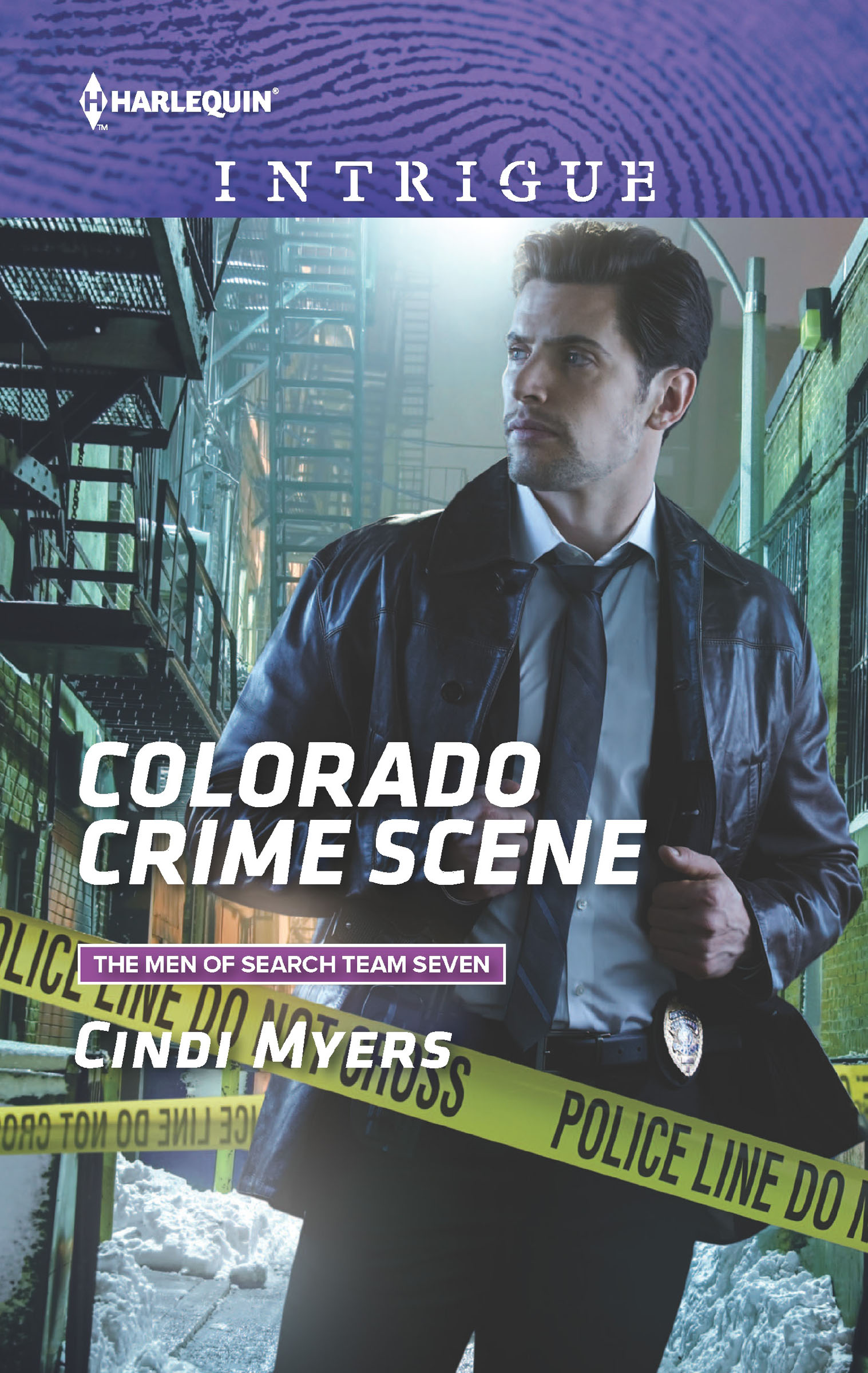 This image is the cover for the book Colorado Crime Scene, The Men of Search Team Seven
