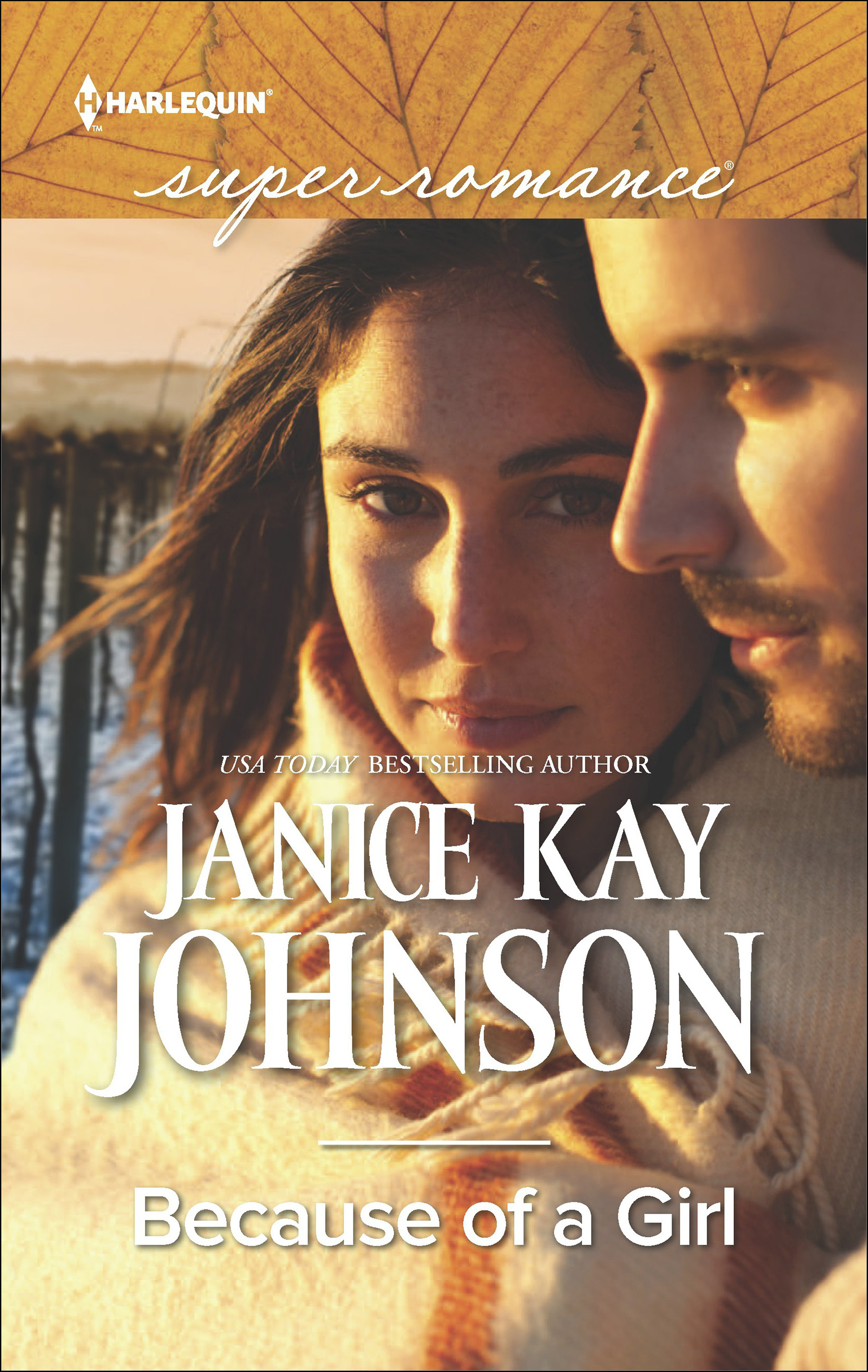 This image is the cover for the book Because of a Girl