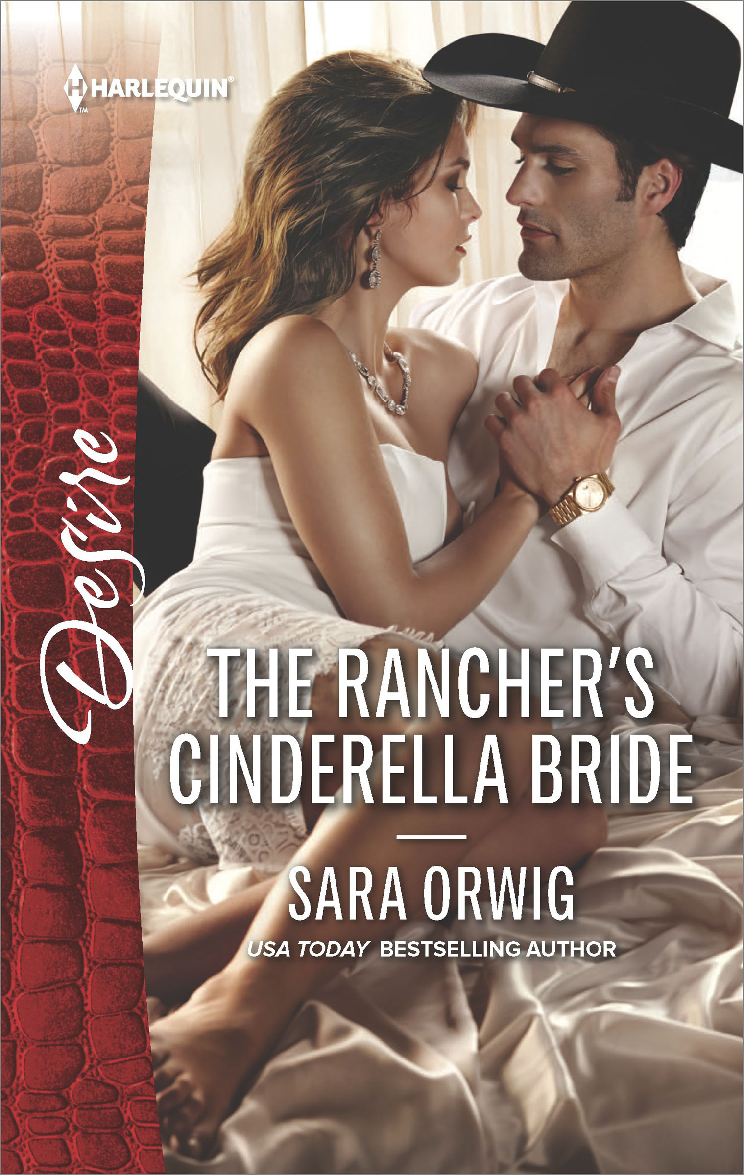 This image is the cover for the book Rancher's Cinderella Bride, Callahan's Clan