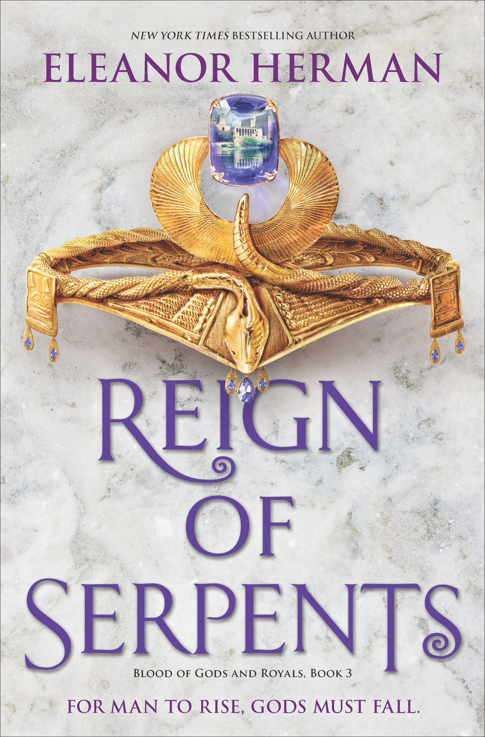 This image is the cover for the book Reign of Serpents, Blood of Gods and Royals
