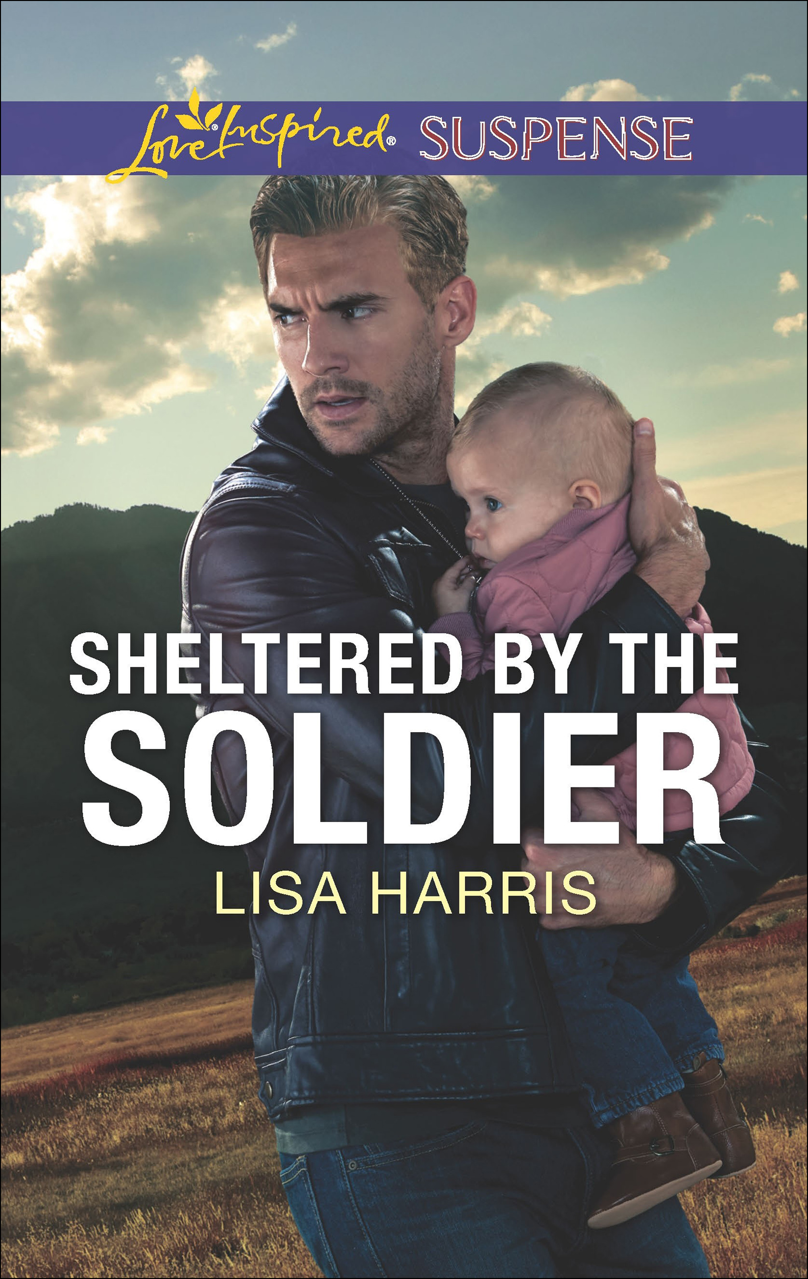 This image is the cover for the book Sheltered by the Soldier