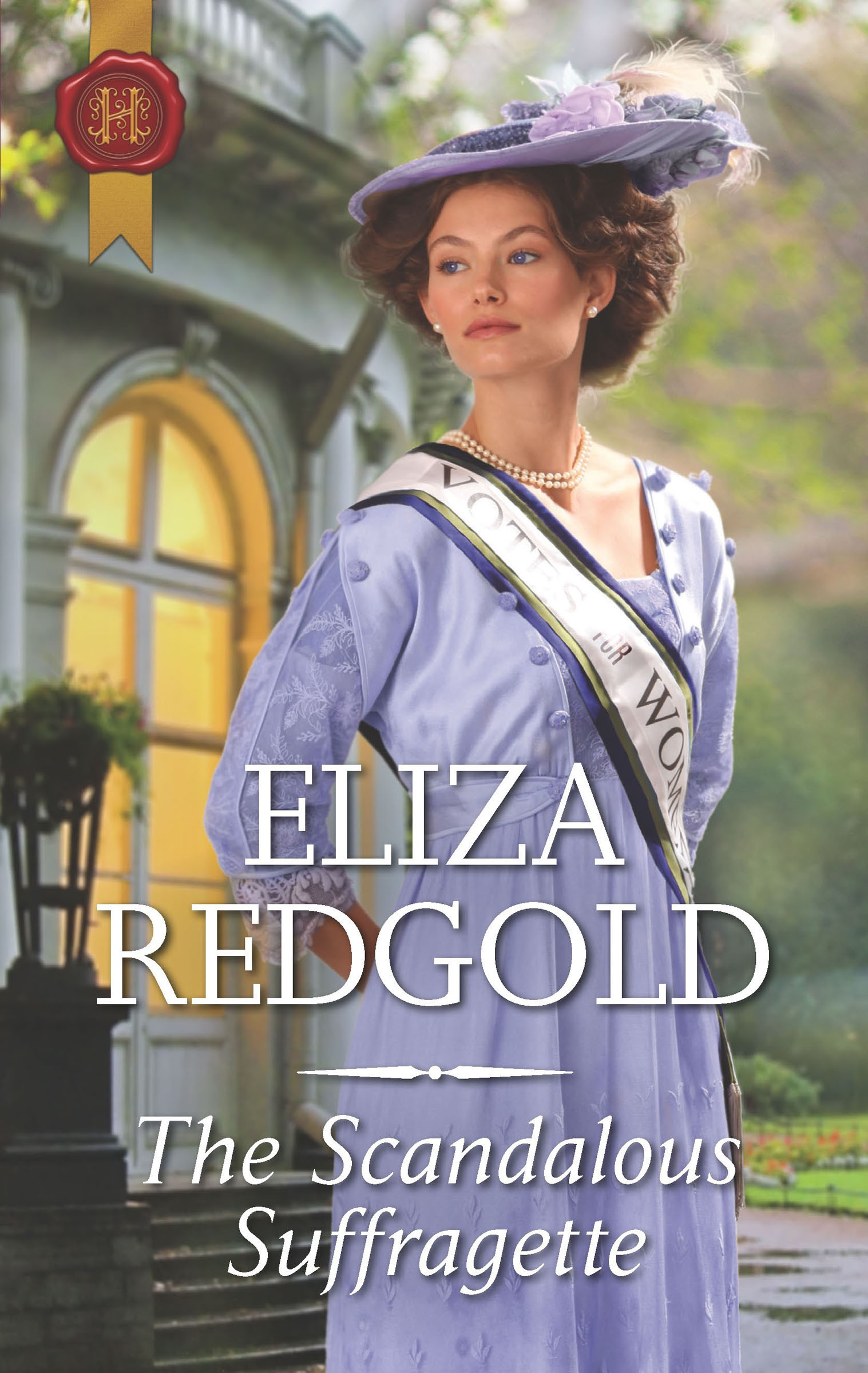This image is the cover for the book Scandalous Suffragette
