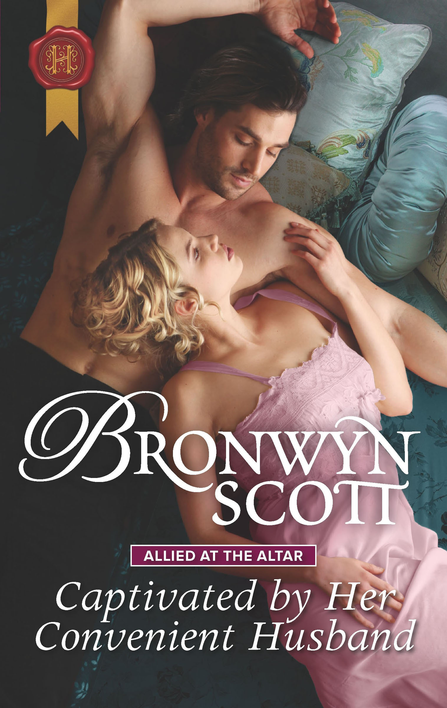 This image is the cover for the book Captivated by Her Convenient Husband, Allied at the Altar