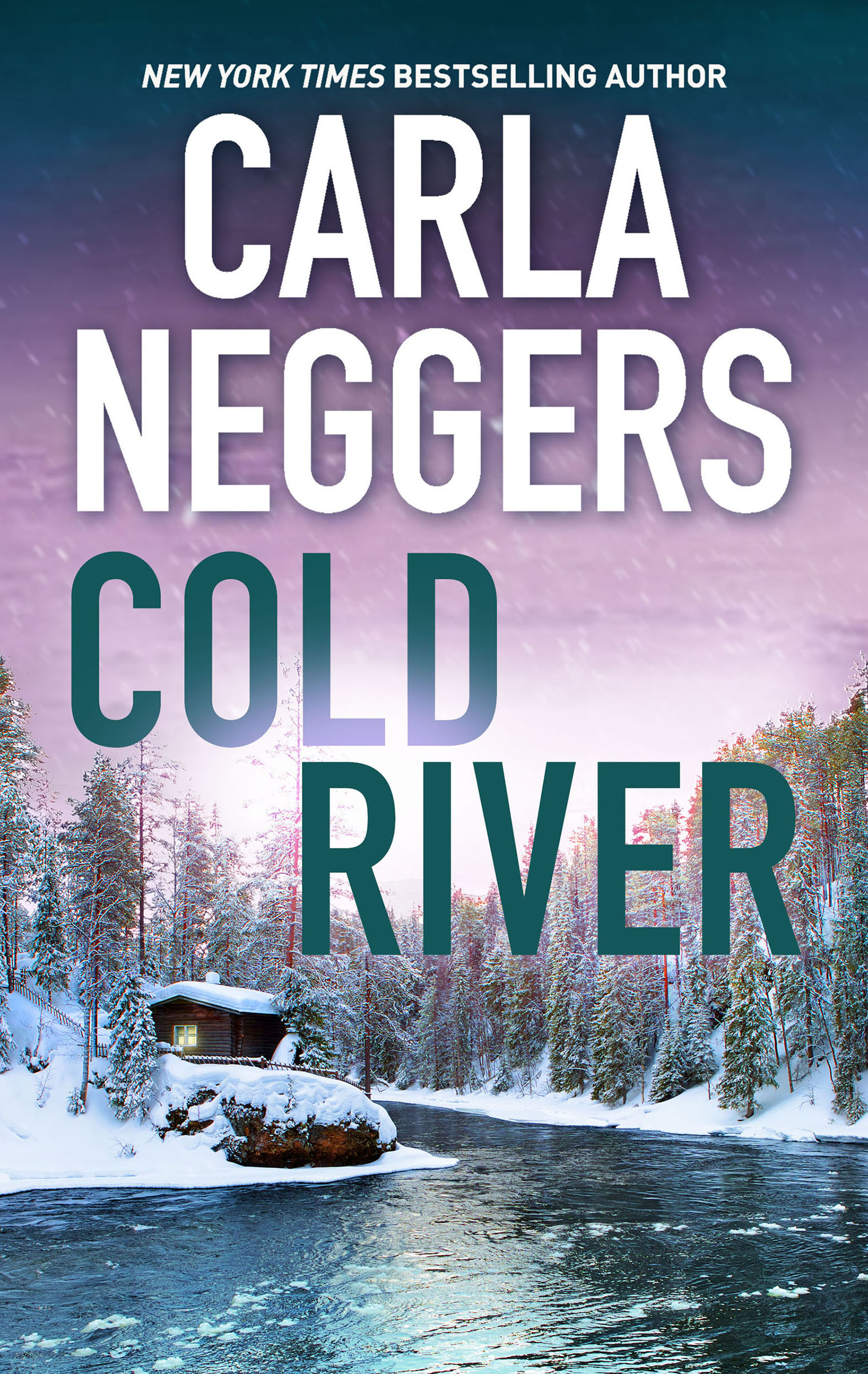 This image is the cover for the book Cold River, The Black Falls Novels