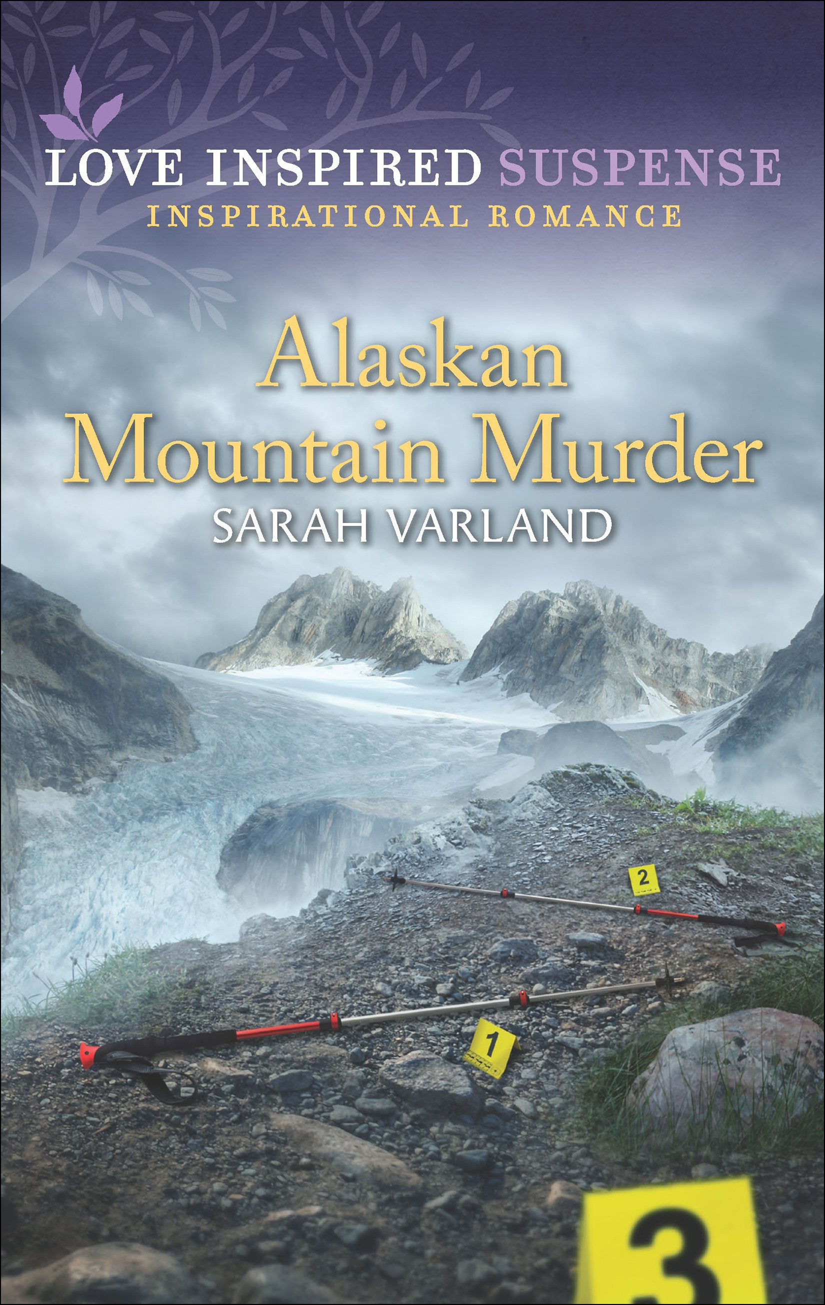 This image is the cover for the book Alaskan Mountain Murder