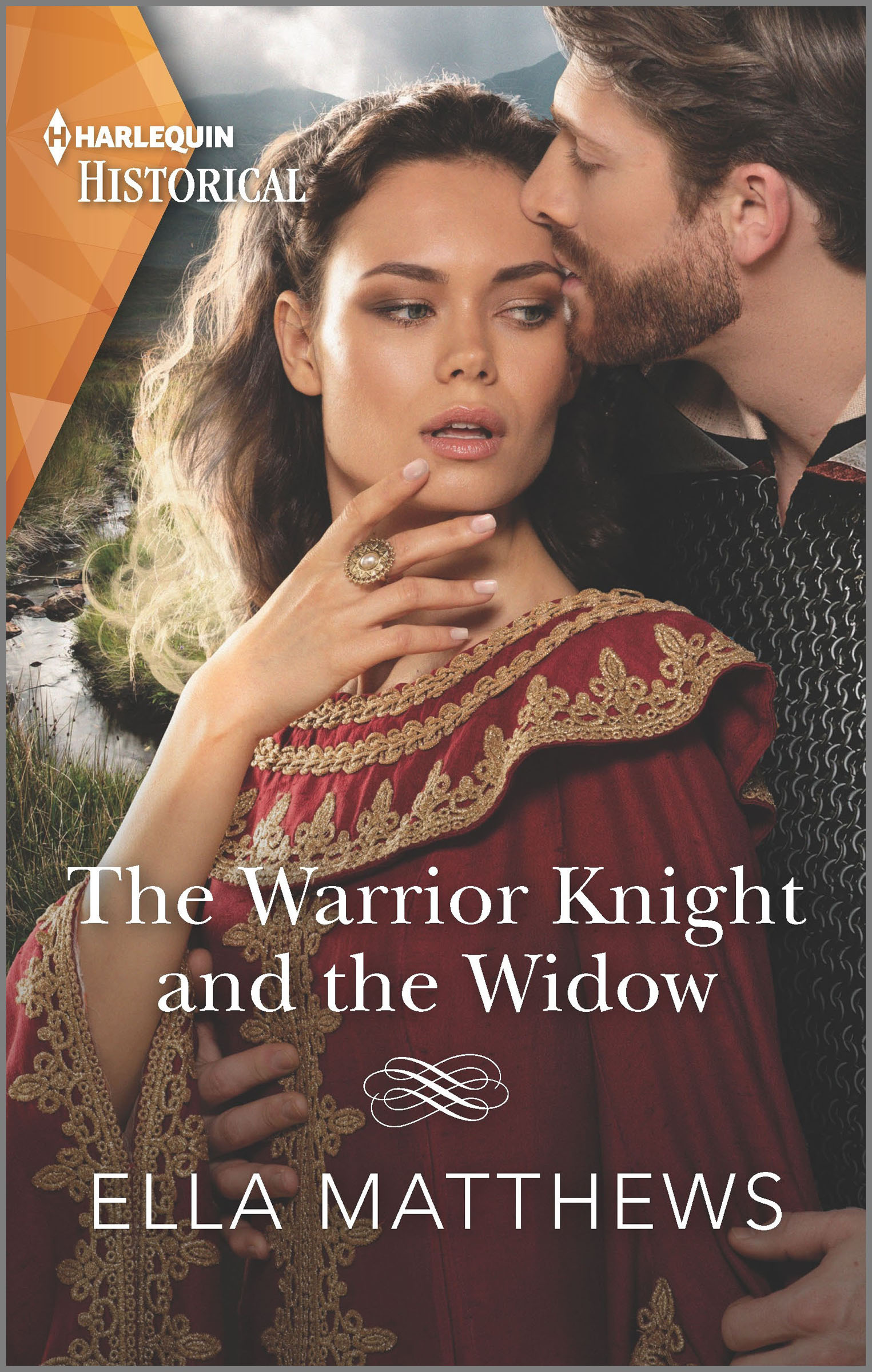 This image is the cover for the book Warrior Knight and the Widow