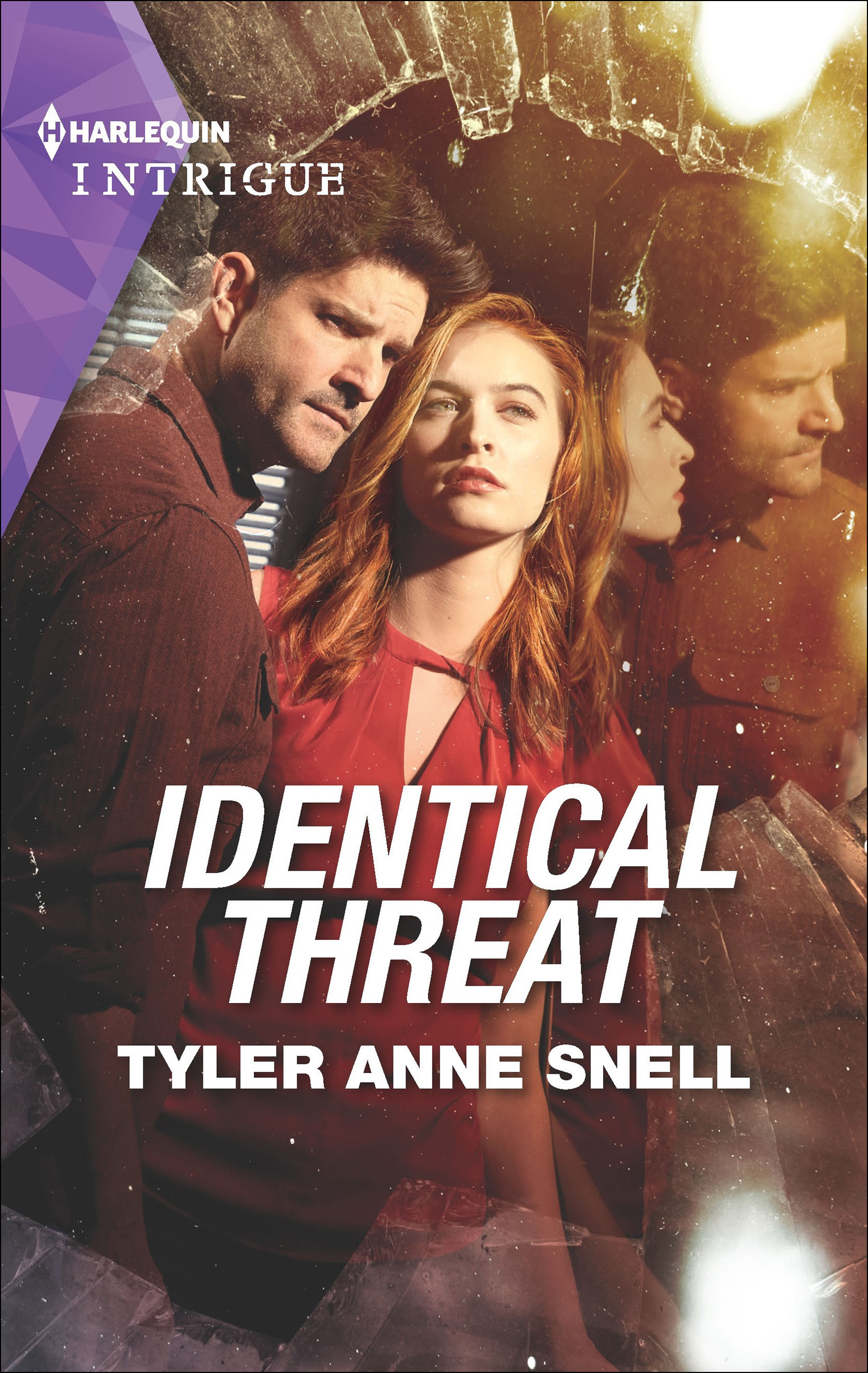 This image is the cover for the book Identical Threat, Winding Road Redemption
