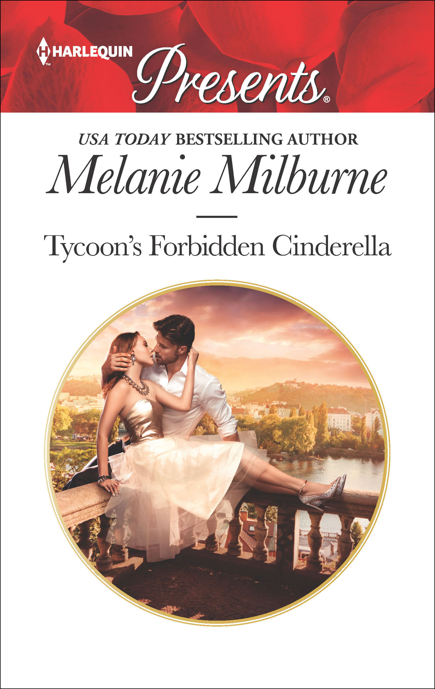 This image is the cover for the book Tycoon's Forbidden Cinderella