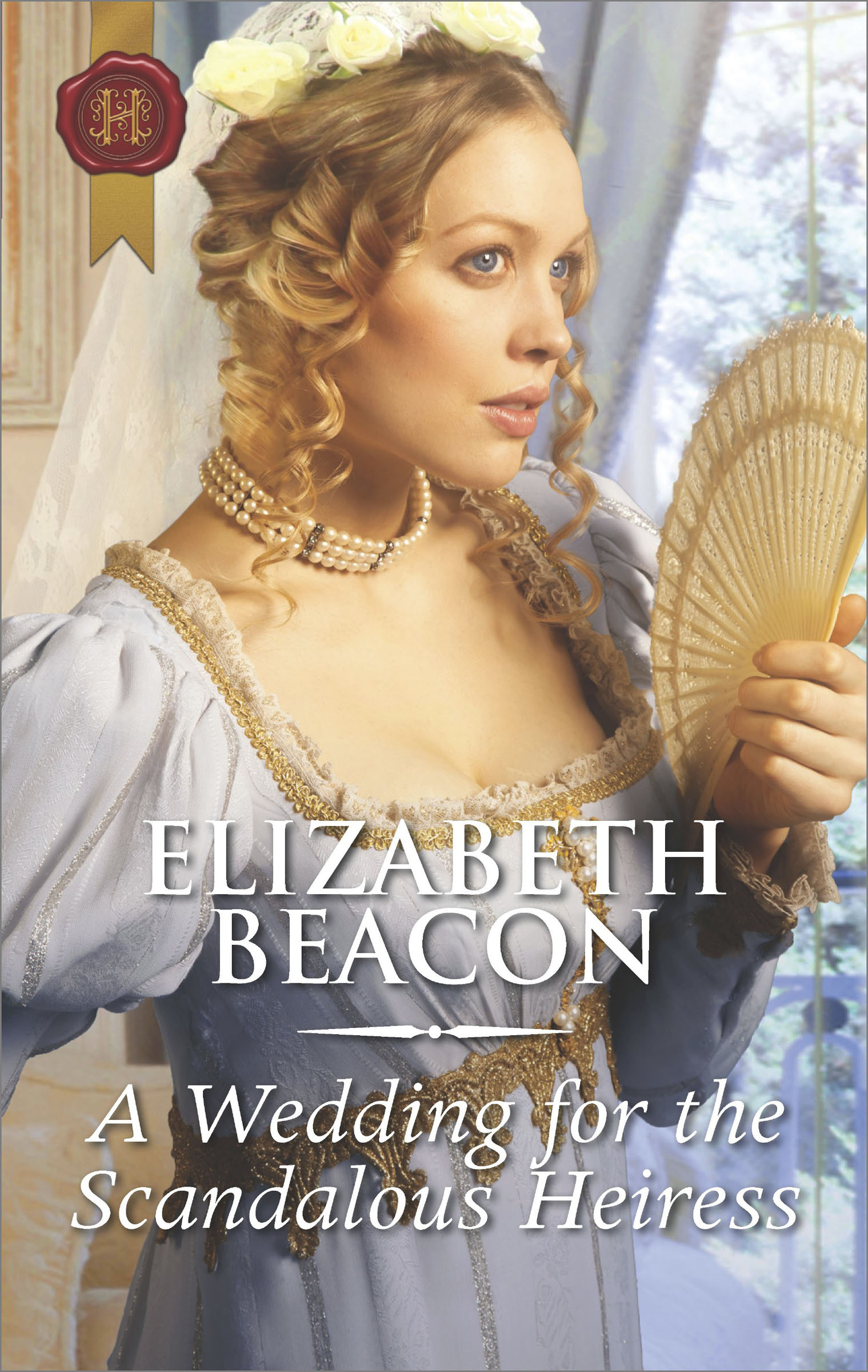 This image is the cover for the book Wedding for the Scandalous Heiress
