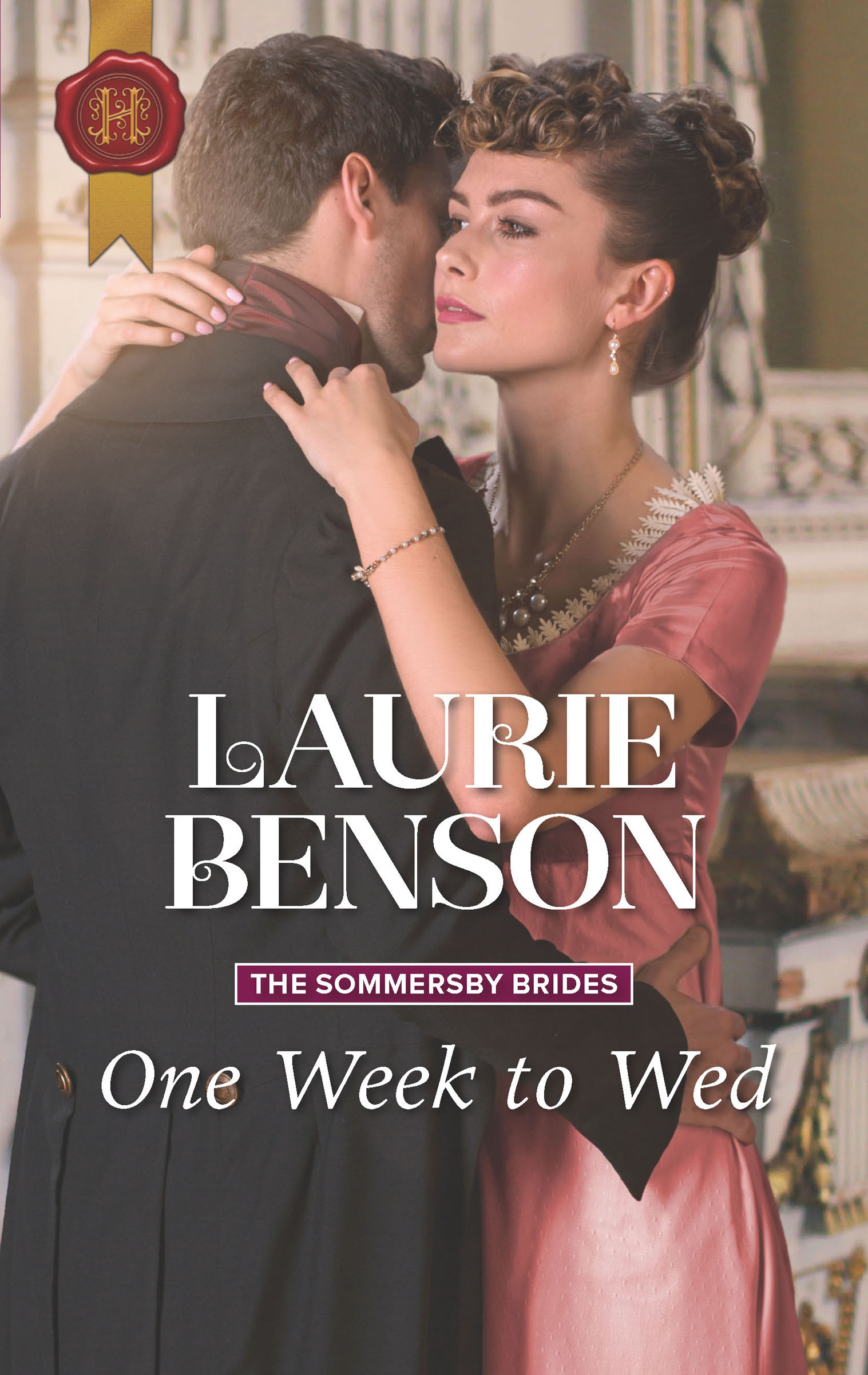 This image is the cover for the book One Week to Wed, The Sommersby Brides
