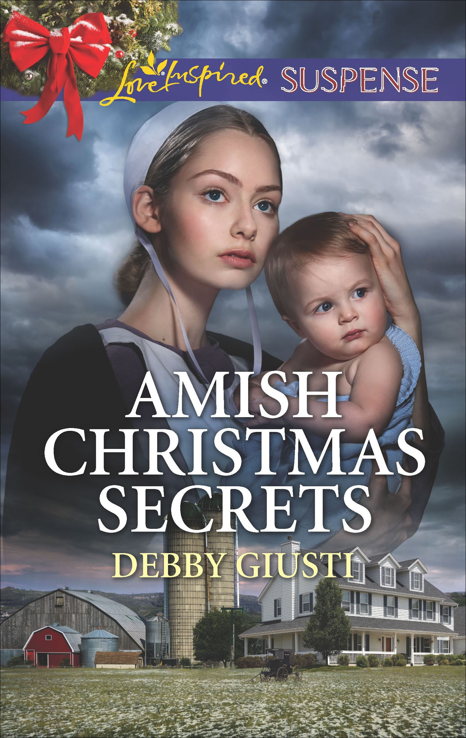 This image is the cover for the book Amish Christmas Secrets, Amish Protectors