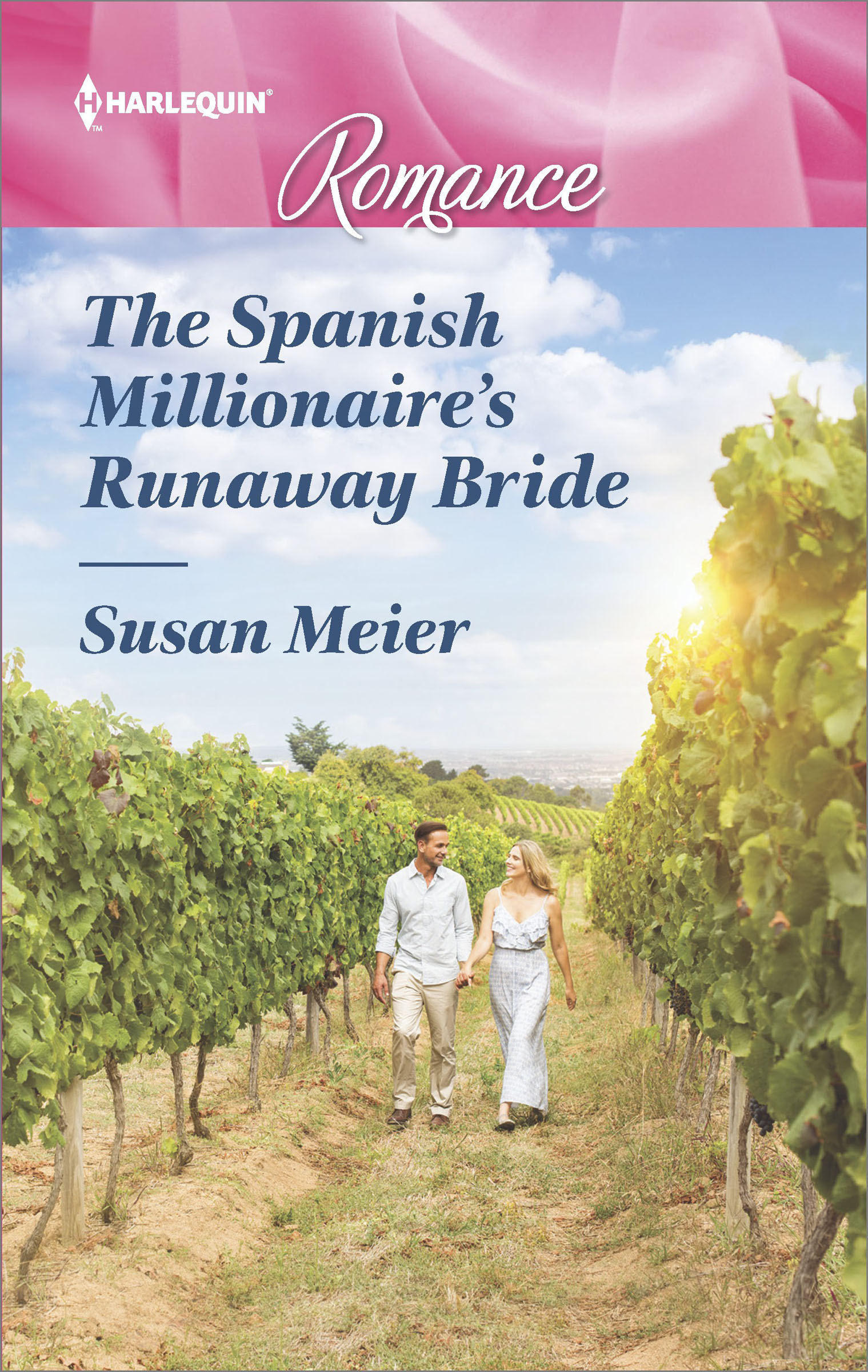 This image is the cover for the book Spanish Millionaire's Runaway Bride
