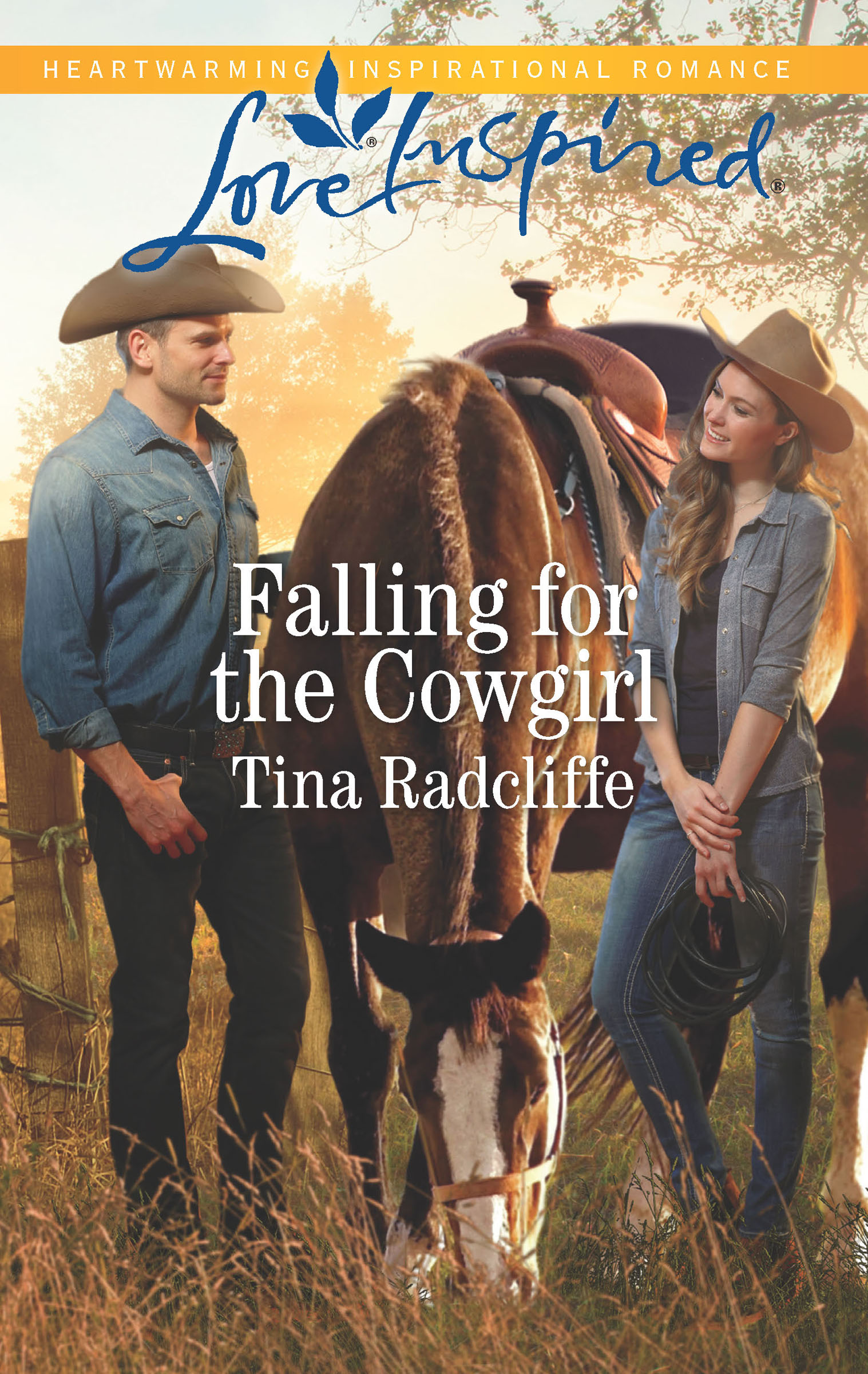 This image is the cover for the book Falling for the Cowgirl, Big Heart Ranch