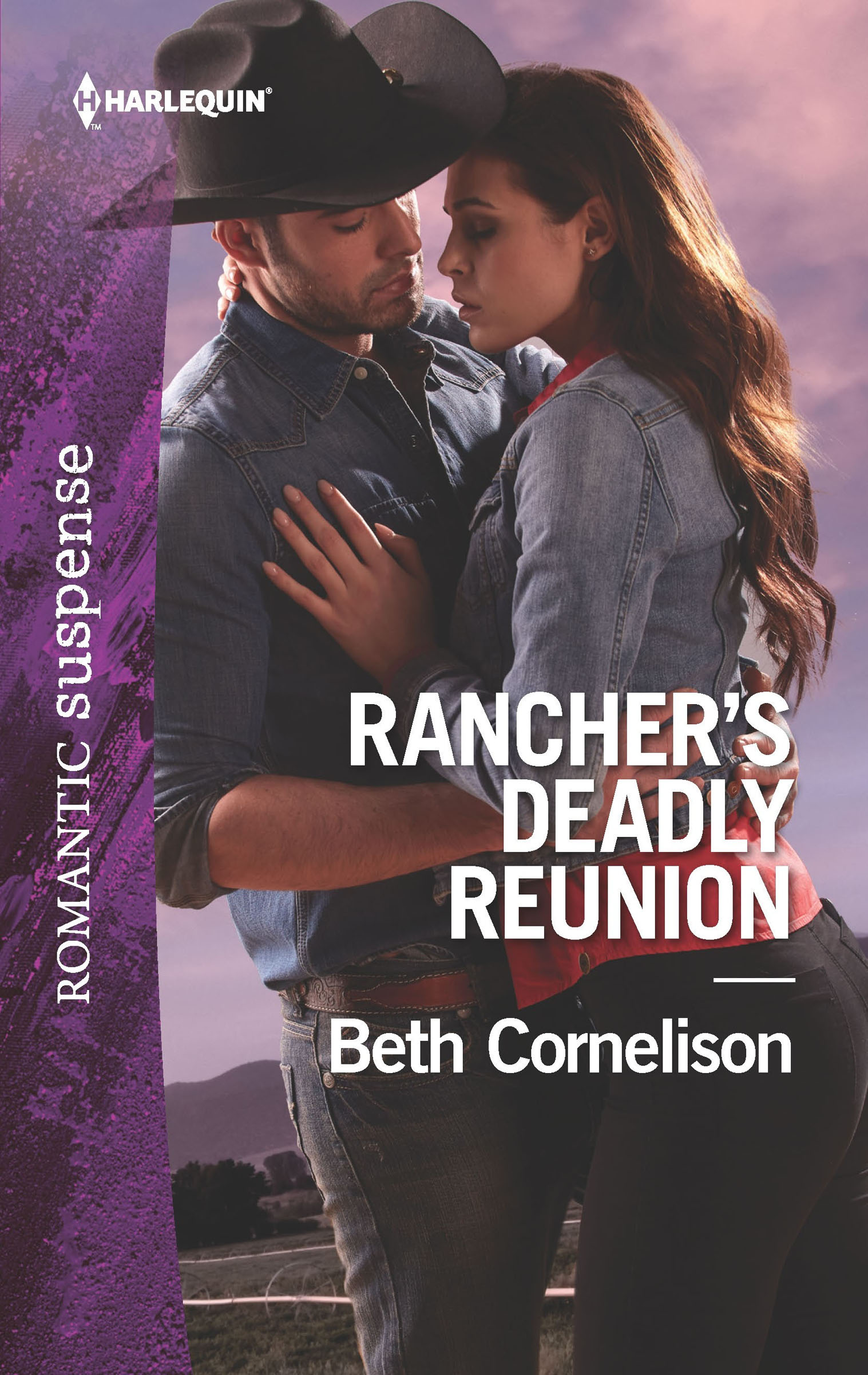 This image is the cover for the book Rancher's Deadly Reunion, The McCall Adventure Ranch