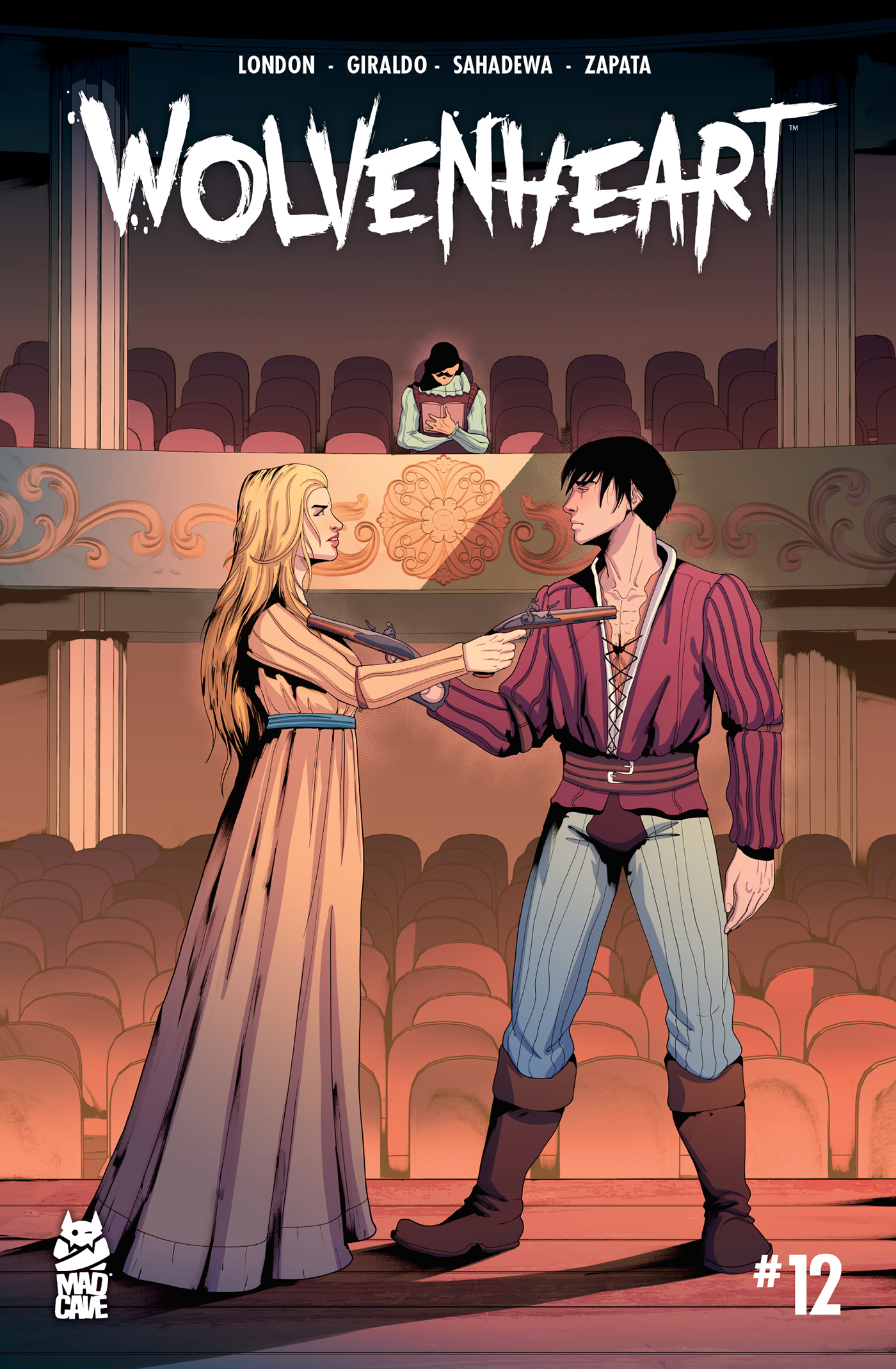 This image is the cover for the book Wolvenheart #12, Wolvenheart